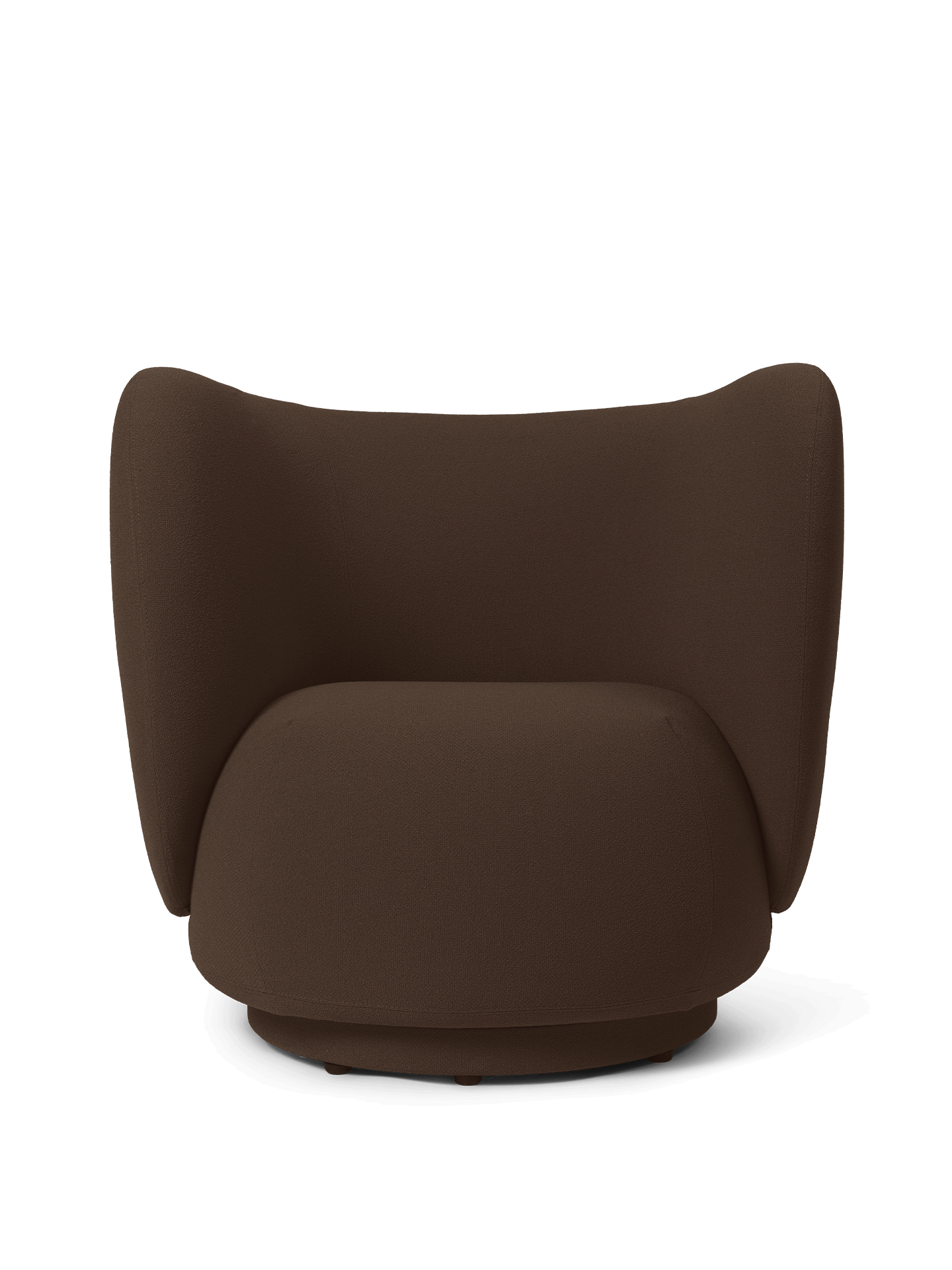 Rico Lounge Chair - Grain - Chocolate
