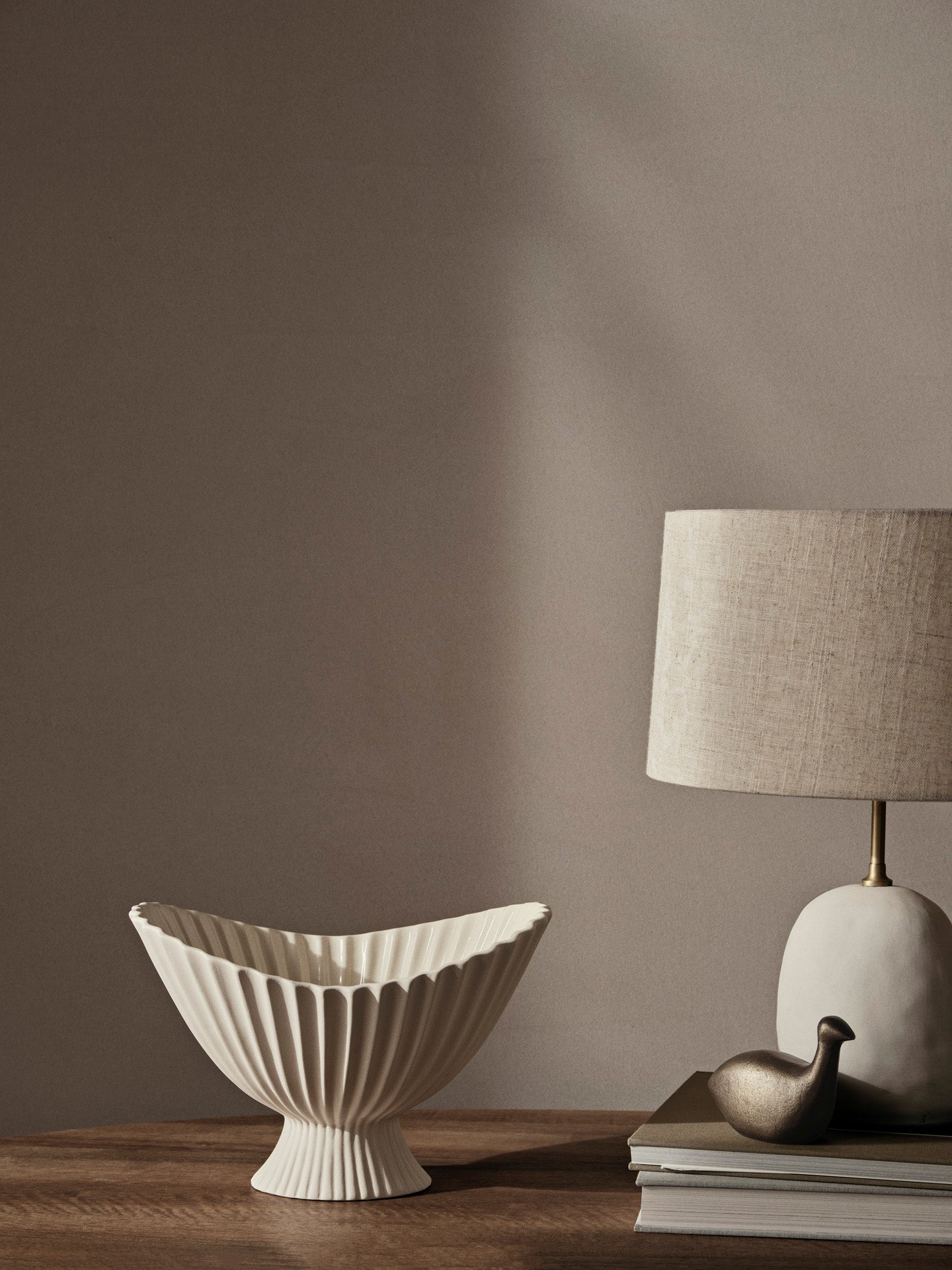 Fountain Bowl - Large - Off-White | Ferm Living