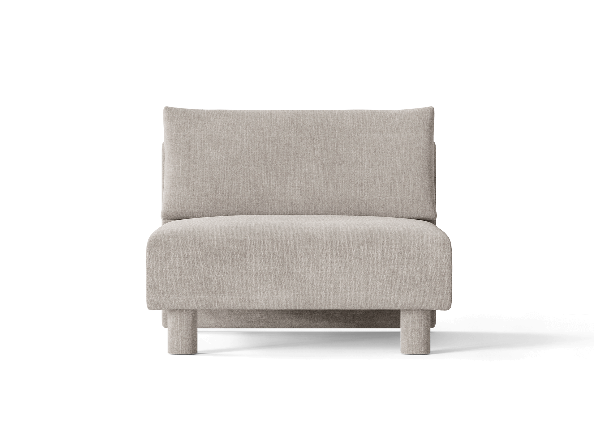 Dase Sofa Center - Cotton Linen - Natural