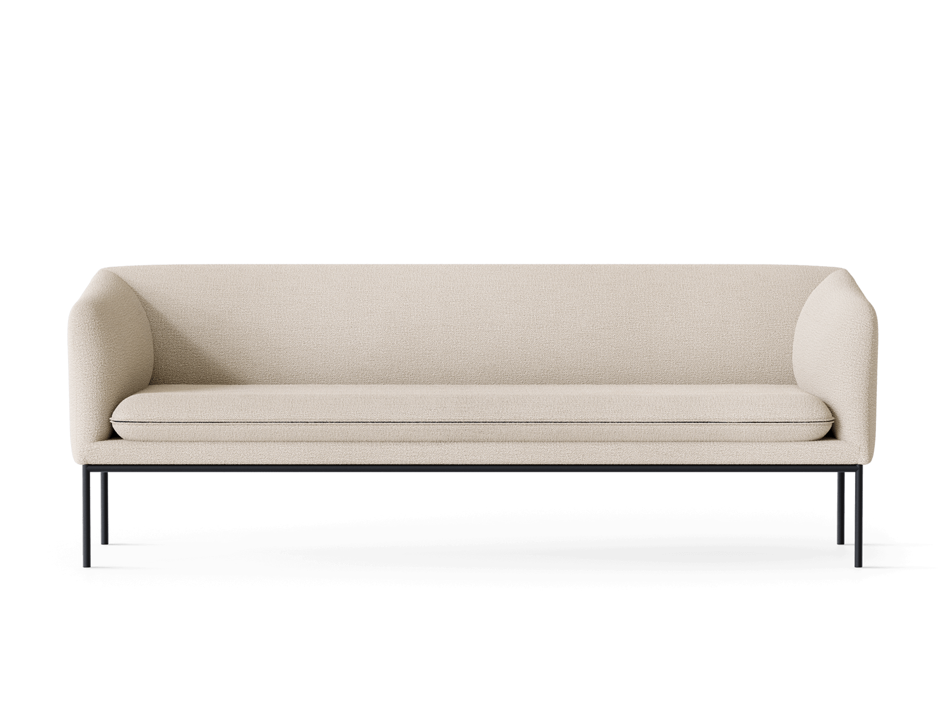 Turn Sofa 3-seater - Bouclé - Off-White