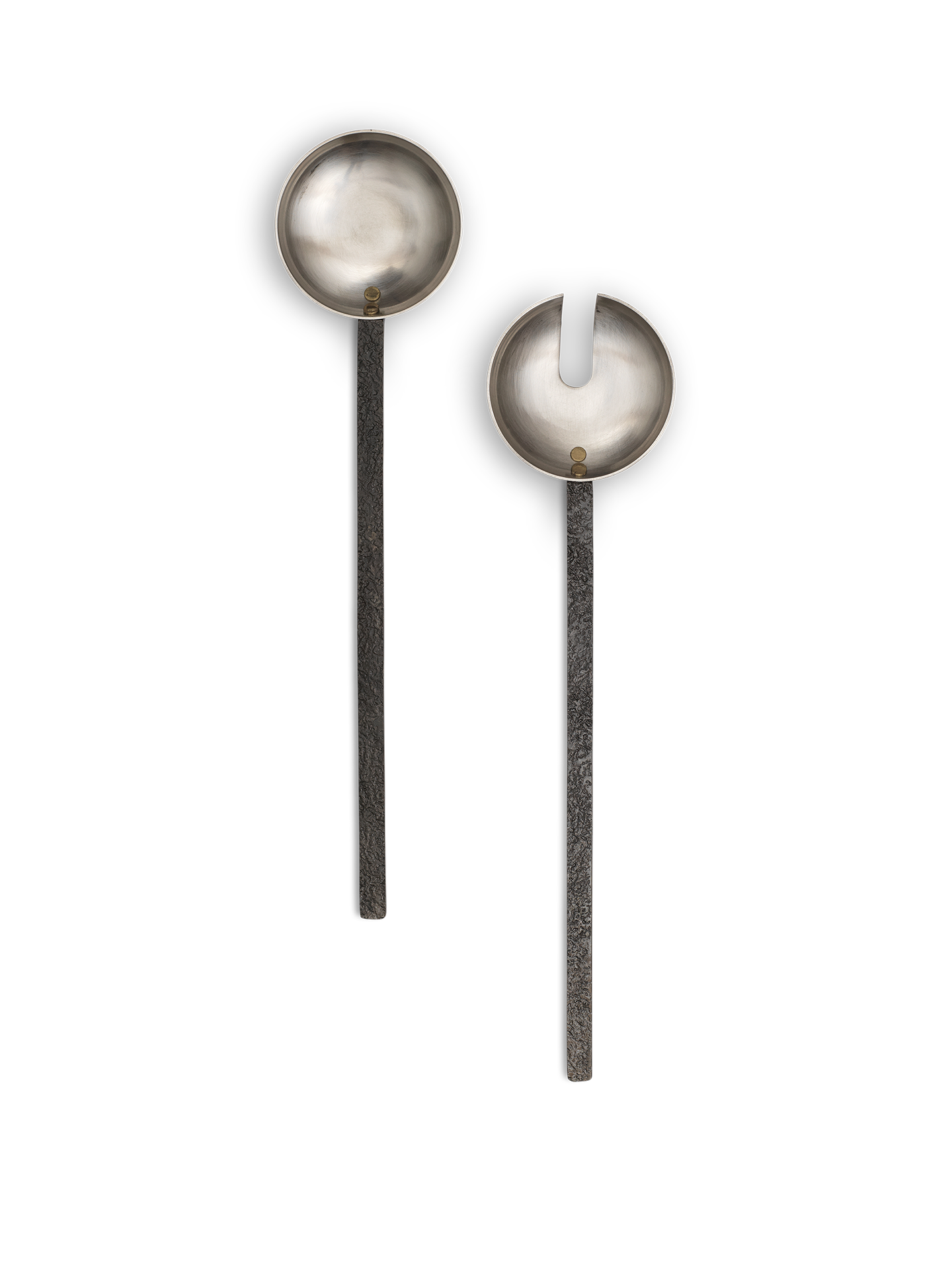 Obra Salad Servers - Stainless Steel