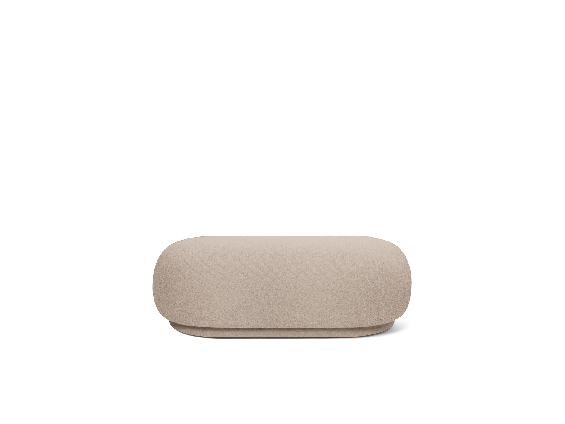Rico Ottoman - Grain - Cashmere