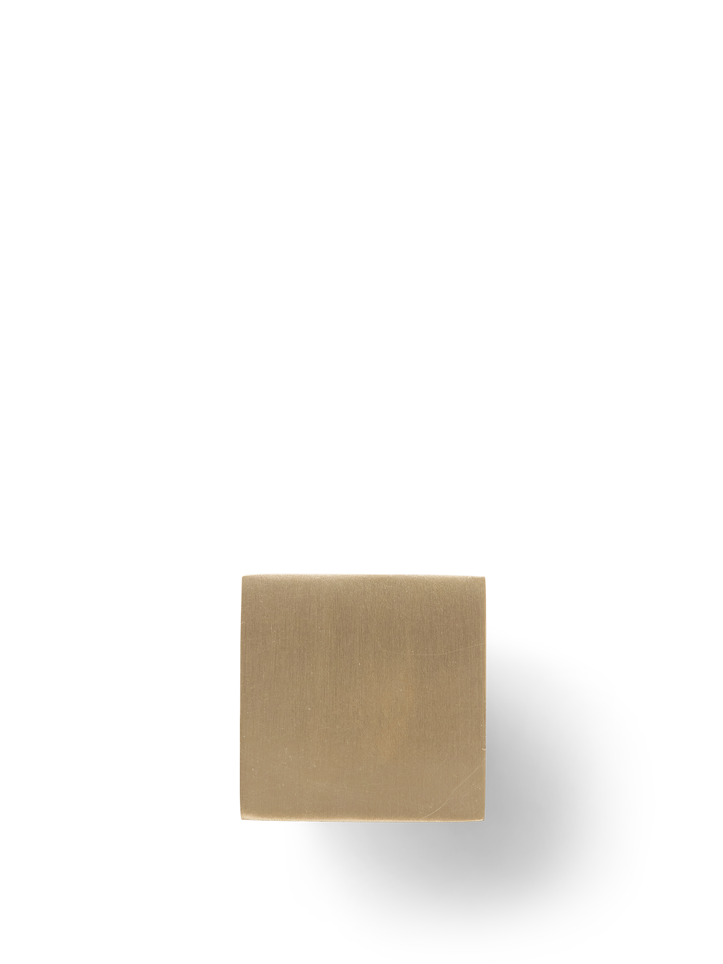 Square Hook - Large - Brass
