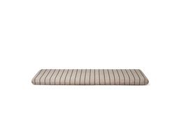 Kona Mattress in Pasadena sand/black with vertical stripes