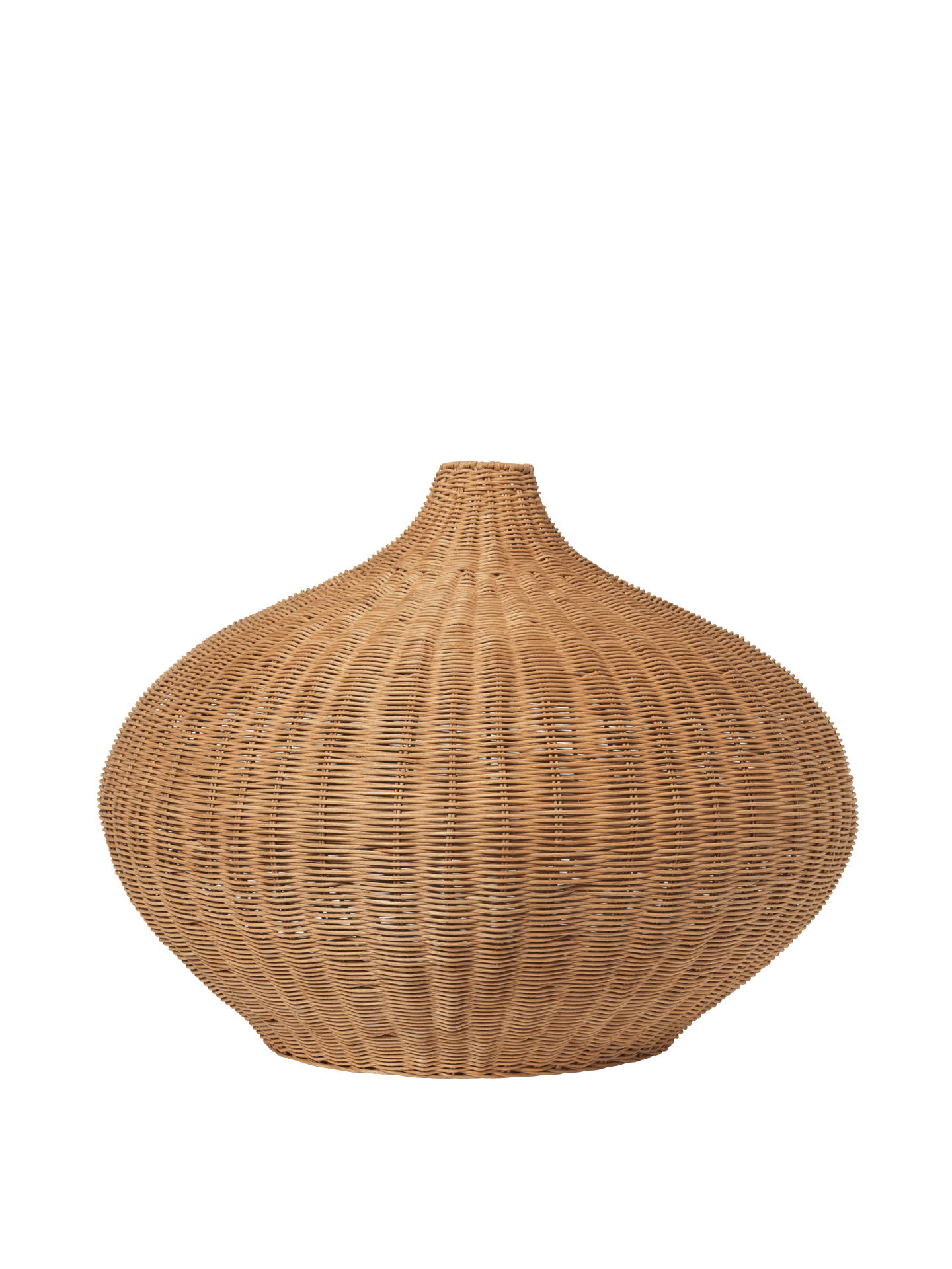 Braided Lampshade - Belly - Natural