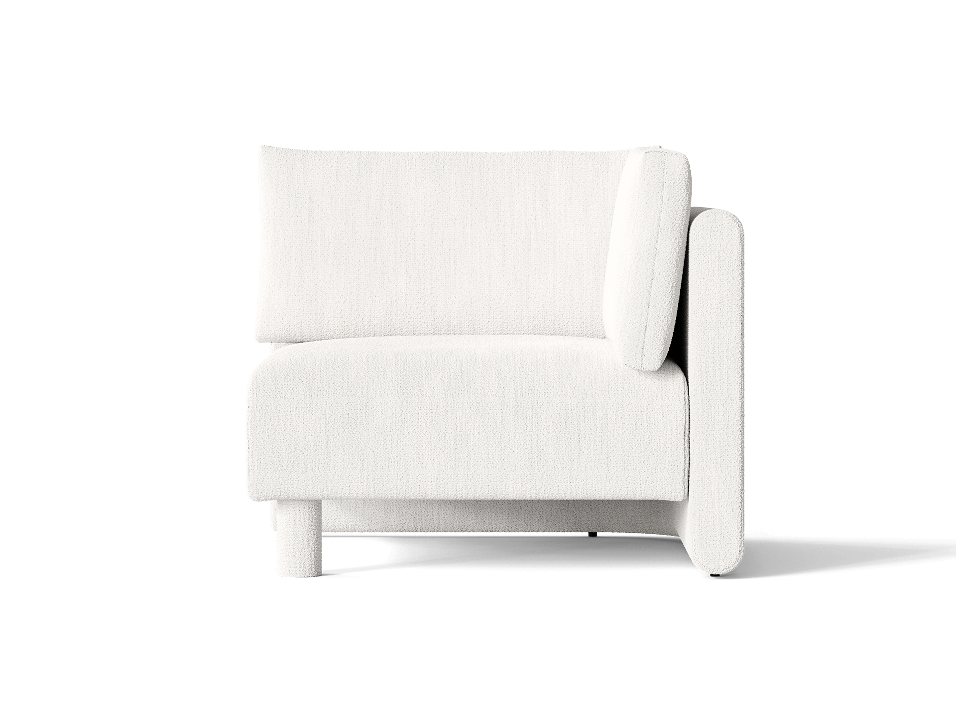 Dase Sofa Corner - Bouclé - Off-white