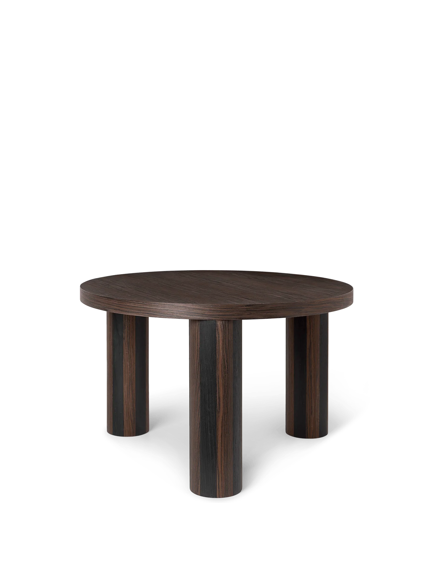Post Coffee Table - Small - Smoked Oak Star/Plain by Ferm Living