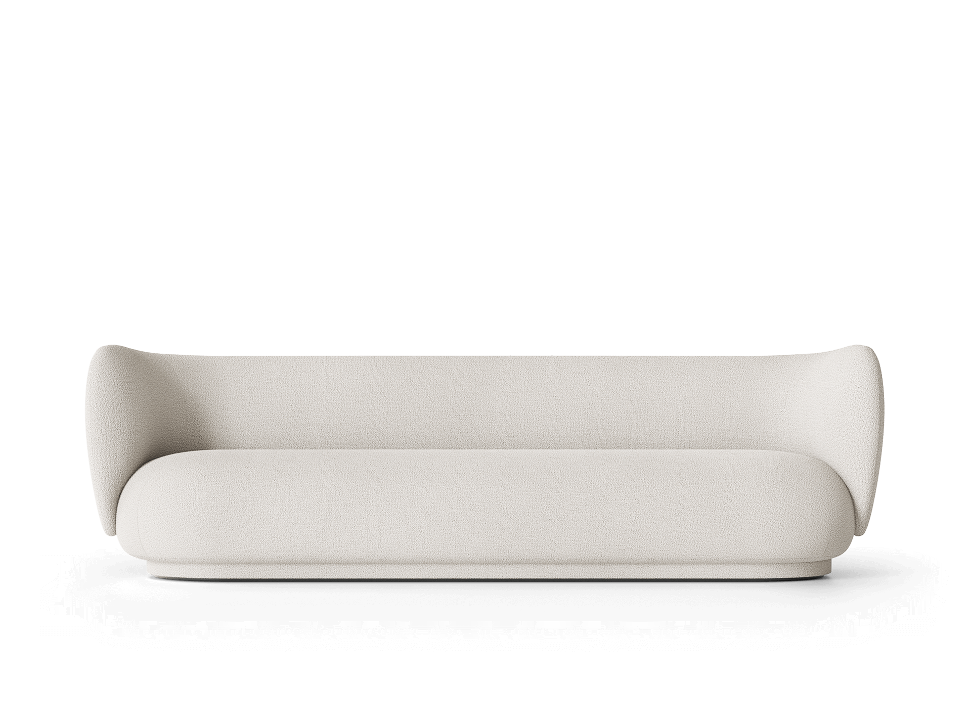 Rico Sofa 4-seater - Bouclé - Off-White
