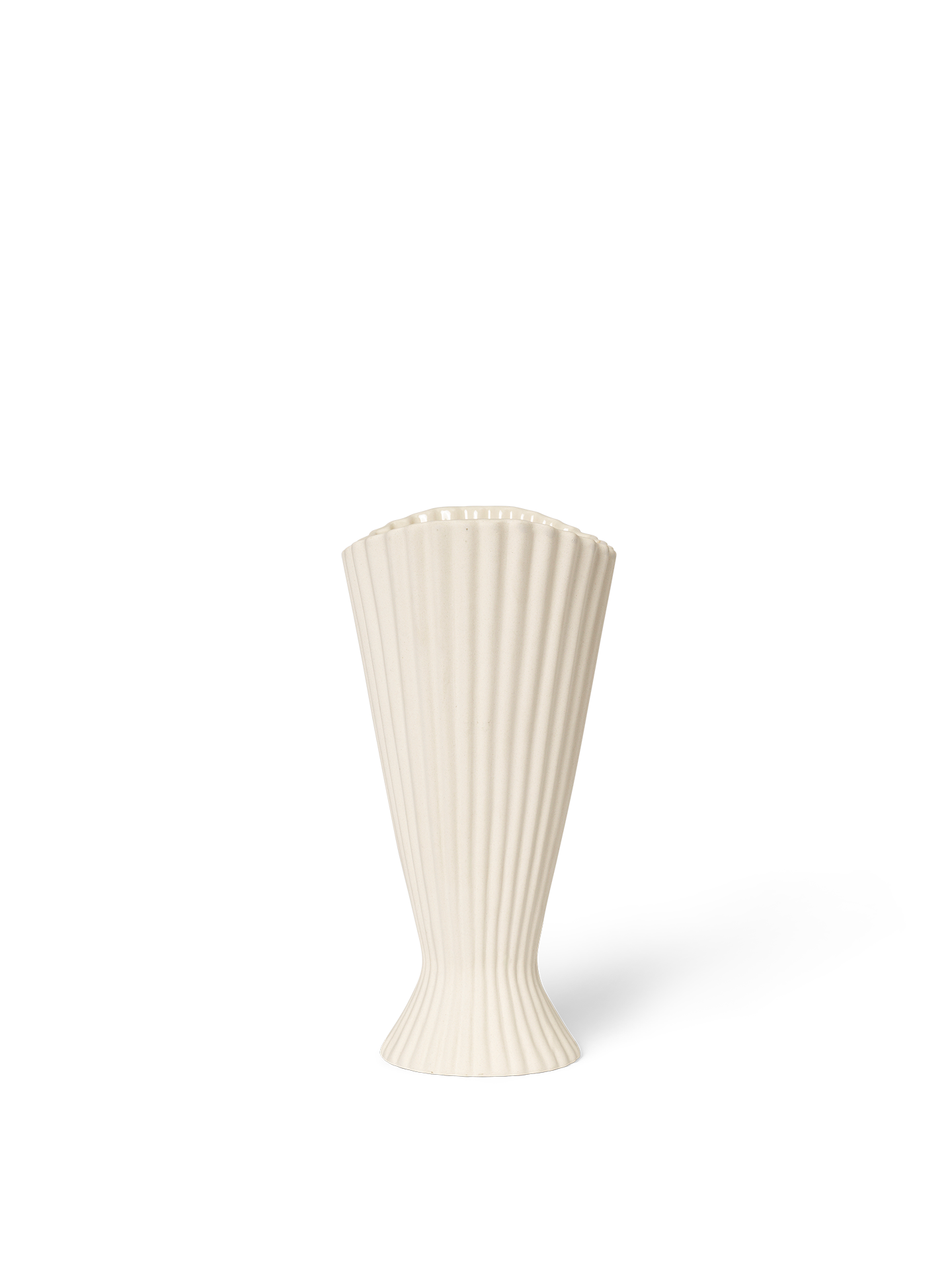 Fountain Vase - Small - Off-White