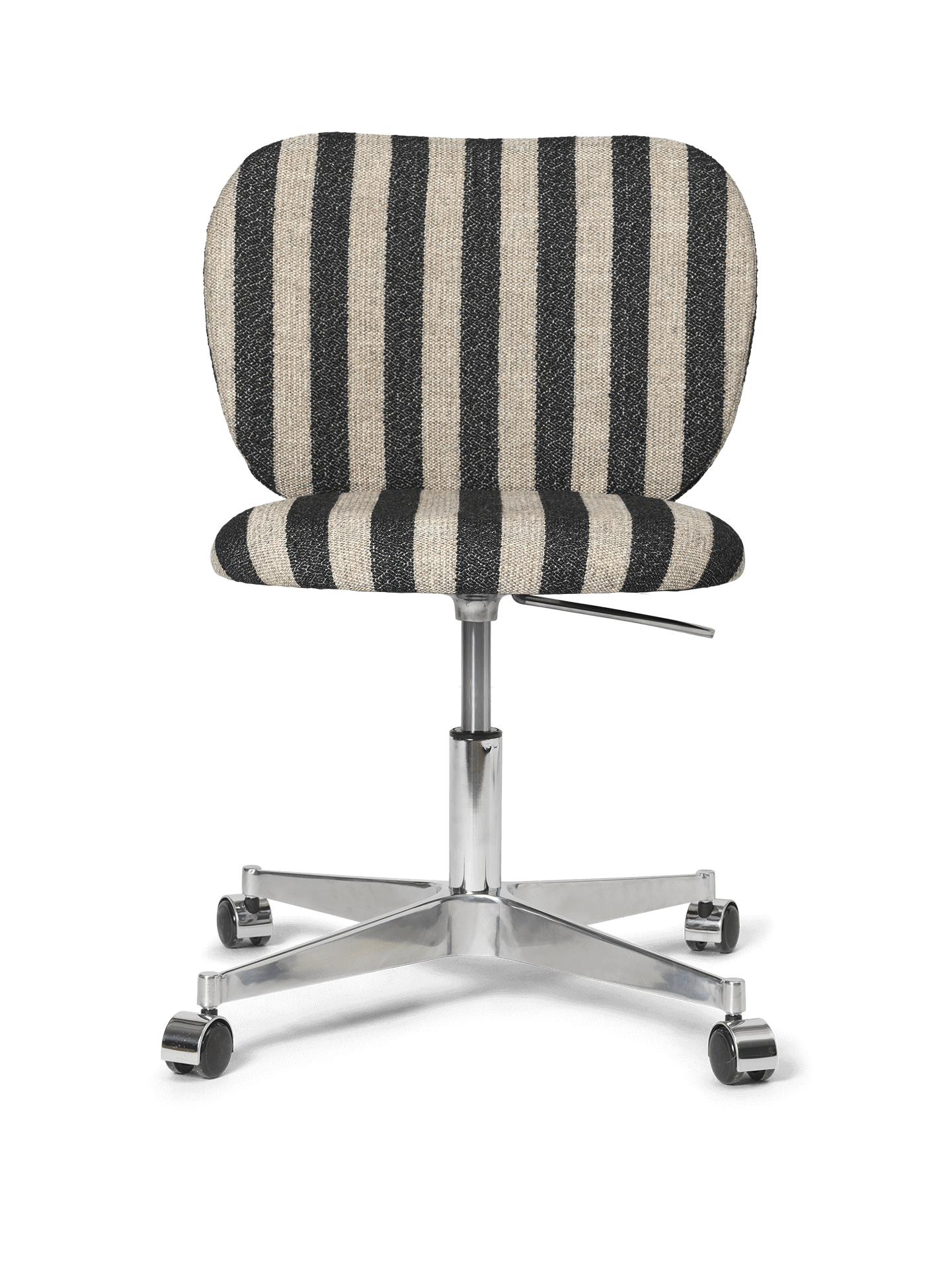 Rico Chair - Castors - Louisiana - Sand/Black