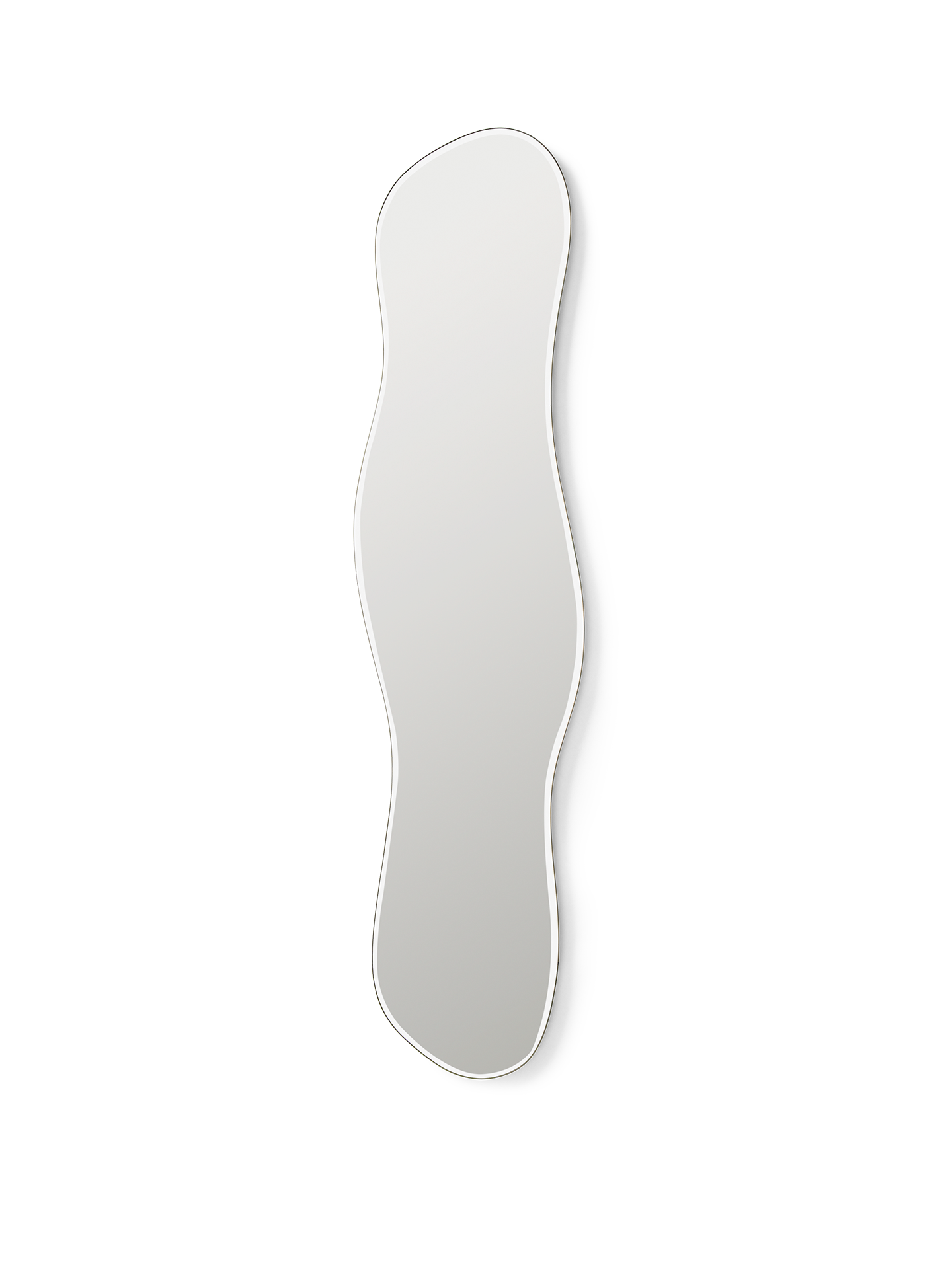 Pond Mirror - Full Size - Dark Chrome