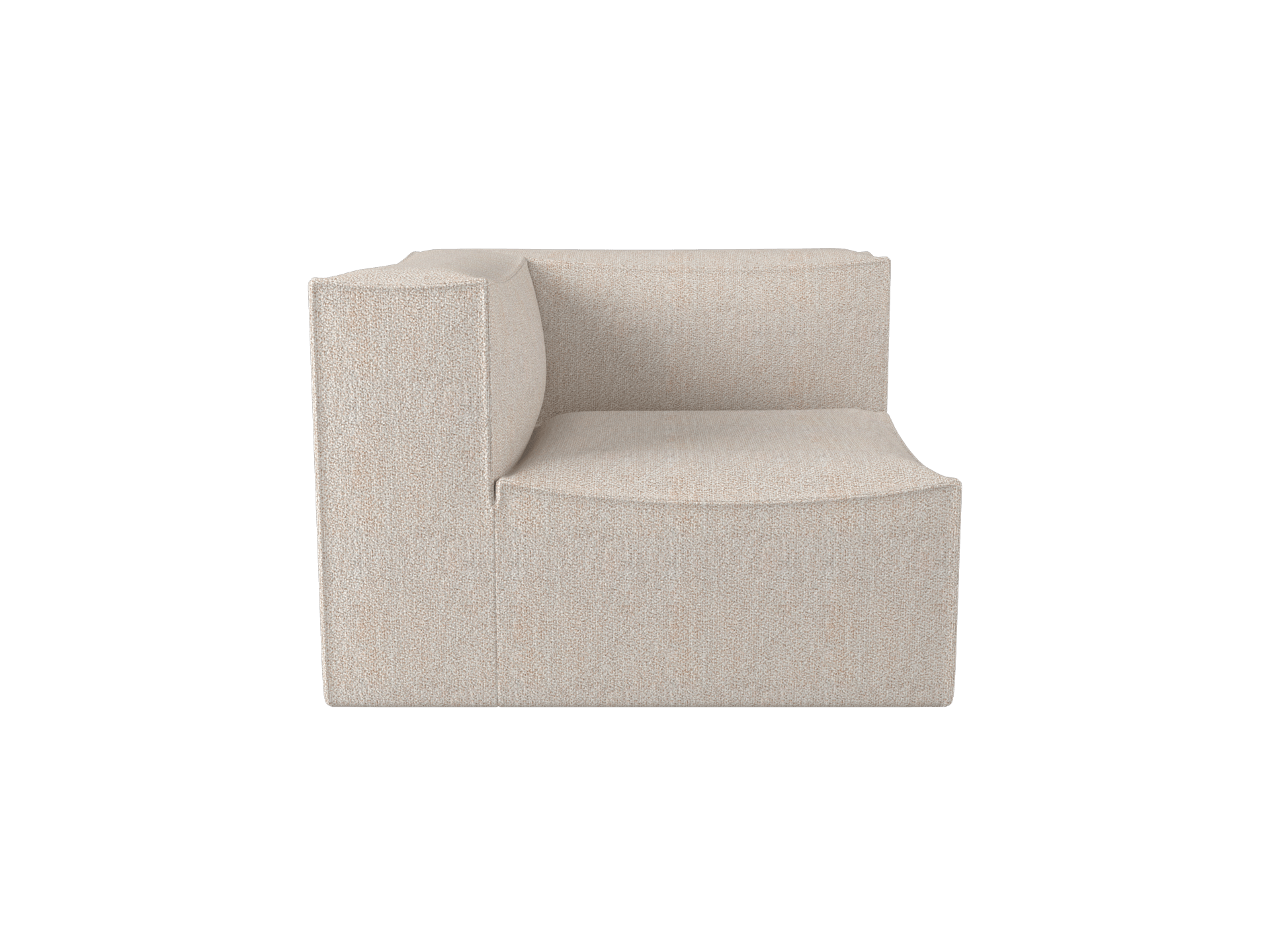 Catena Sofa Connect Corner L200 - Soft Bouclé - Natural