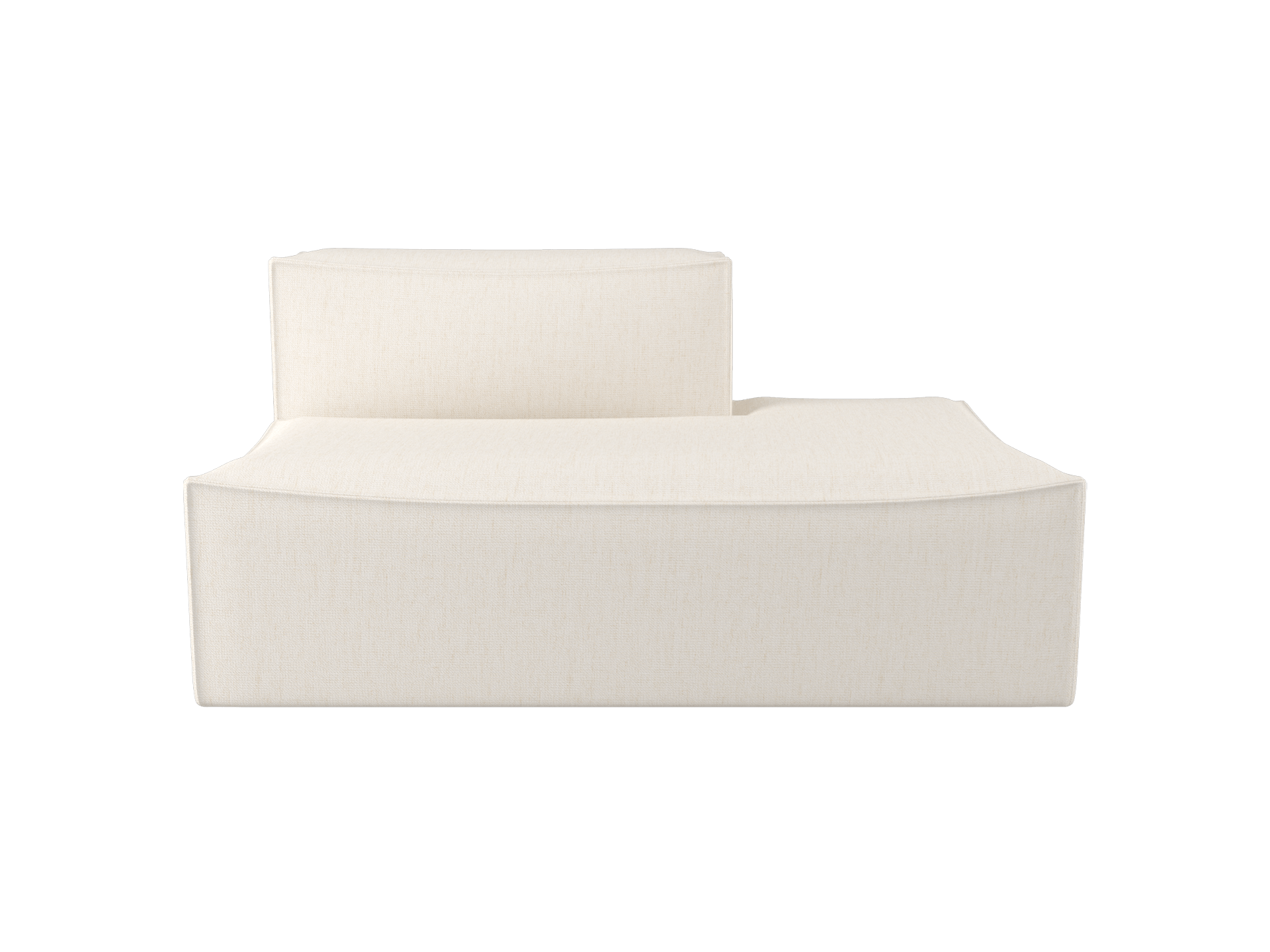Catena Sofa Open End Right S301 - Bouclé - Off-White