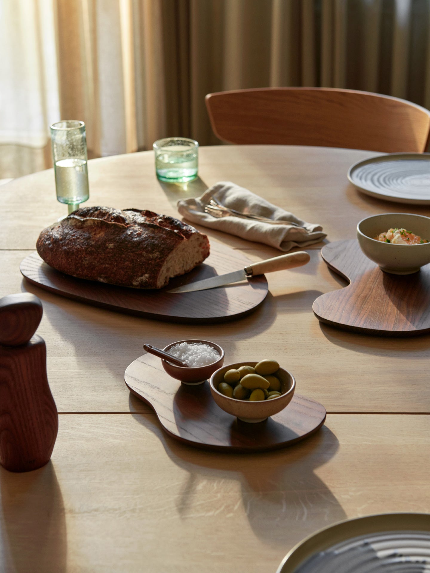 Cairn Cutting Boards - Set of 3 - Dark Brown | Ferm Living