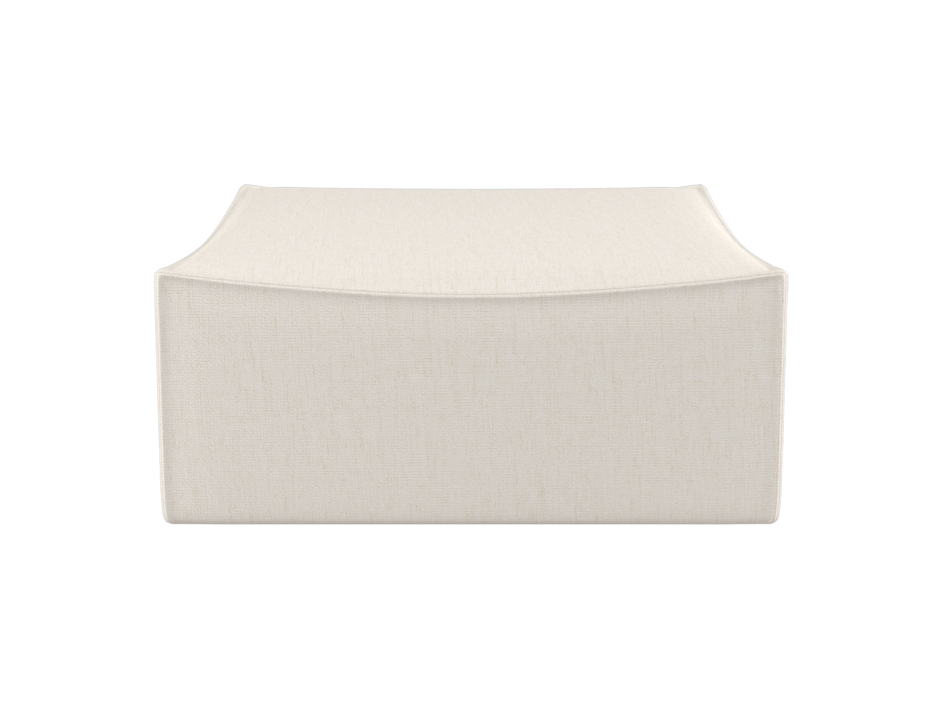 Catena Pouf Square S500 - Bouclé - Off-White