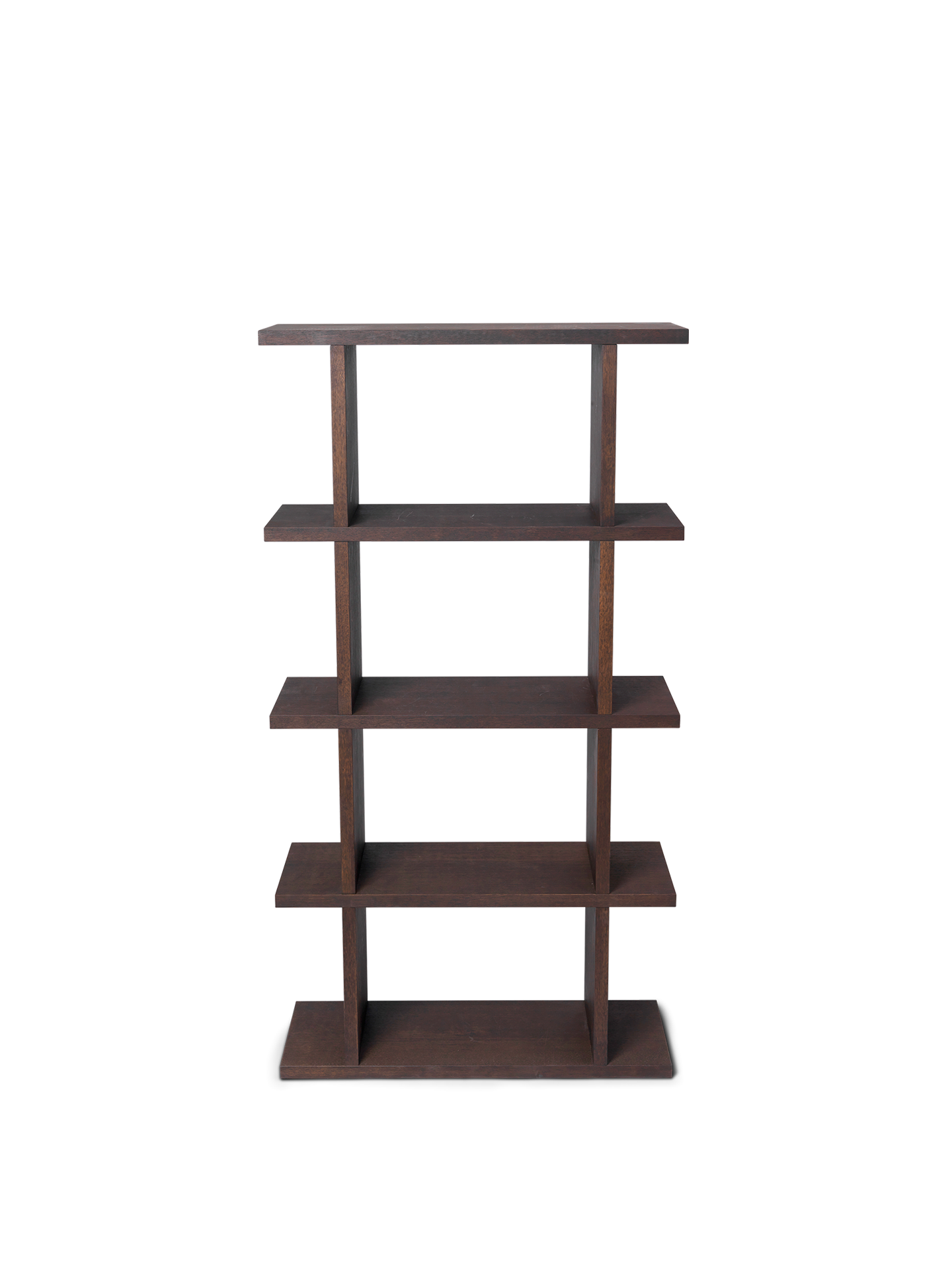 Kona Bookcase - 1x4 - Dark Stained Oak