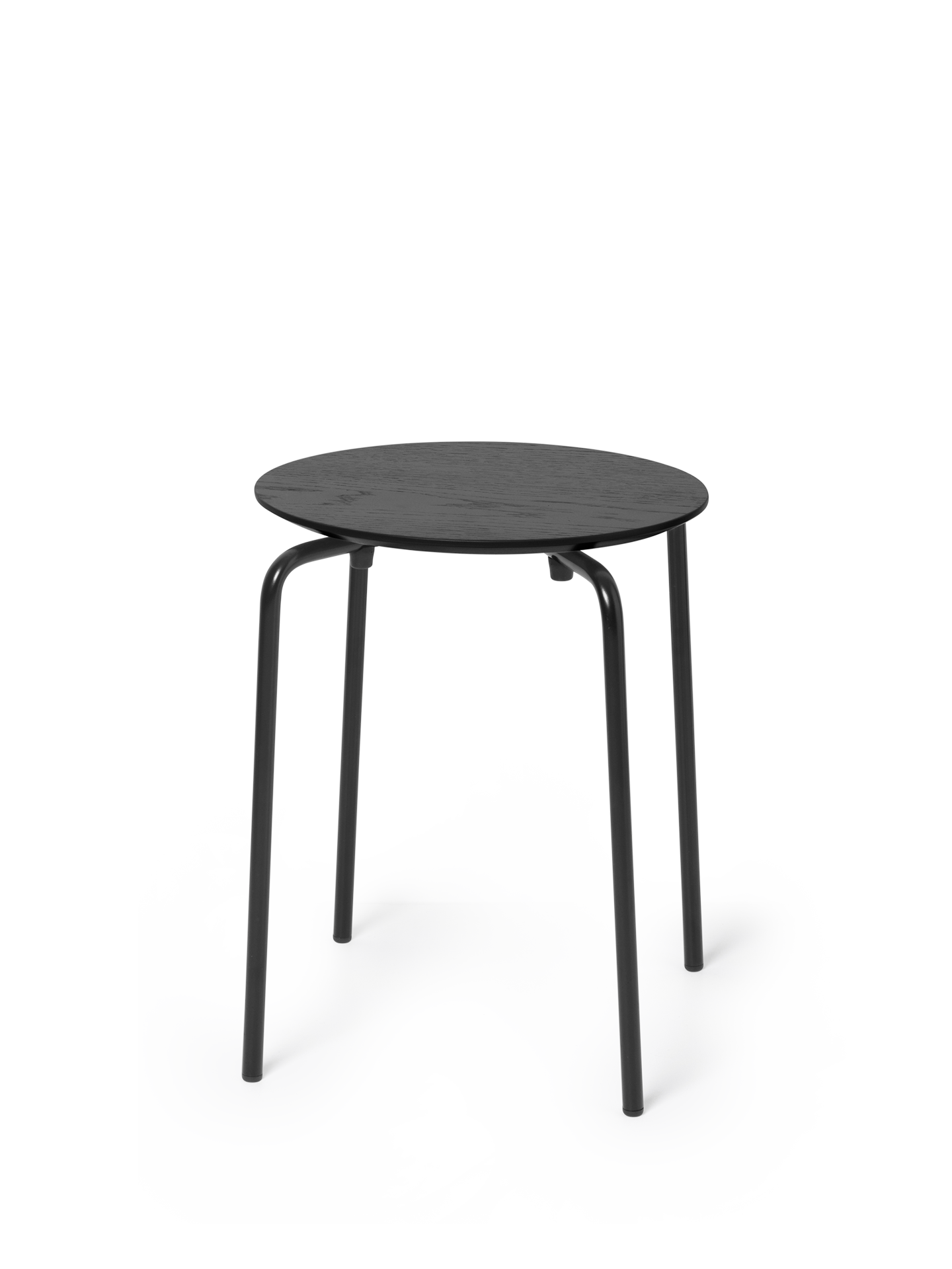 The Herman stool in black oak matches any décor by Ferm Living The Herman stool in black oak matches any décor by Ferm Living