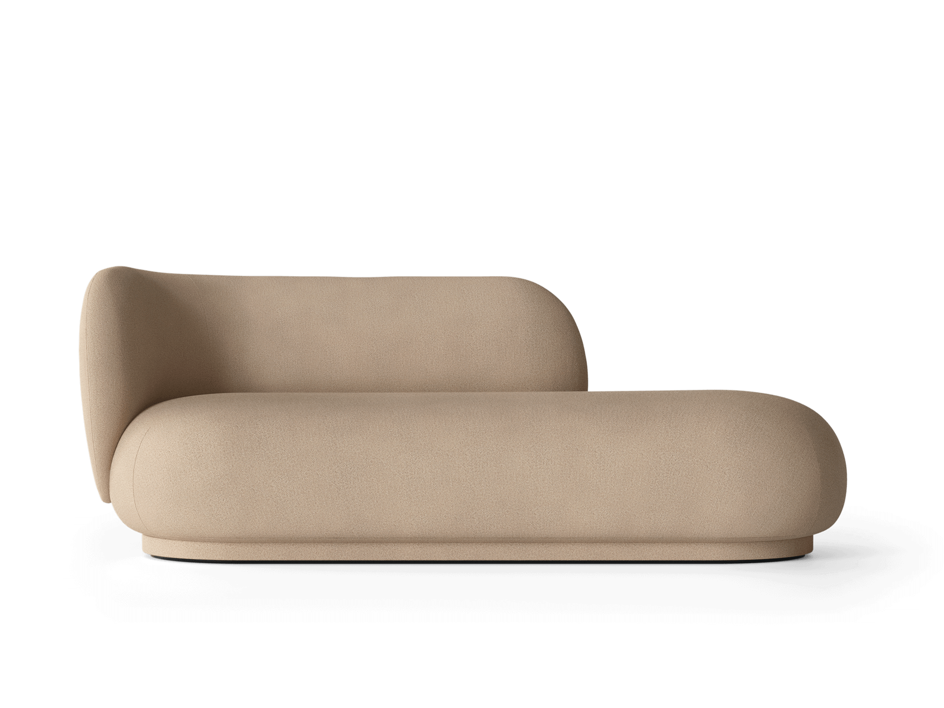Rico Divan Left - Brushed - Sand