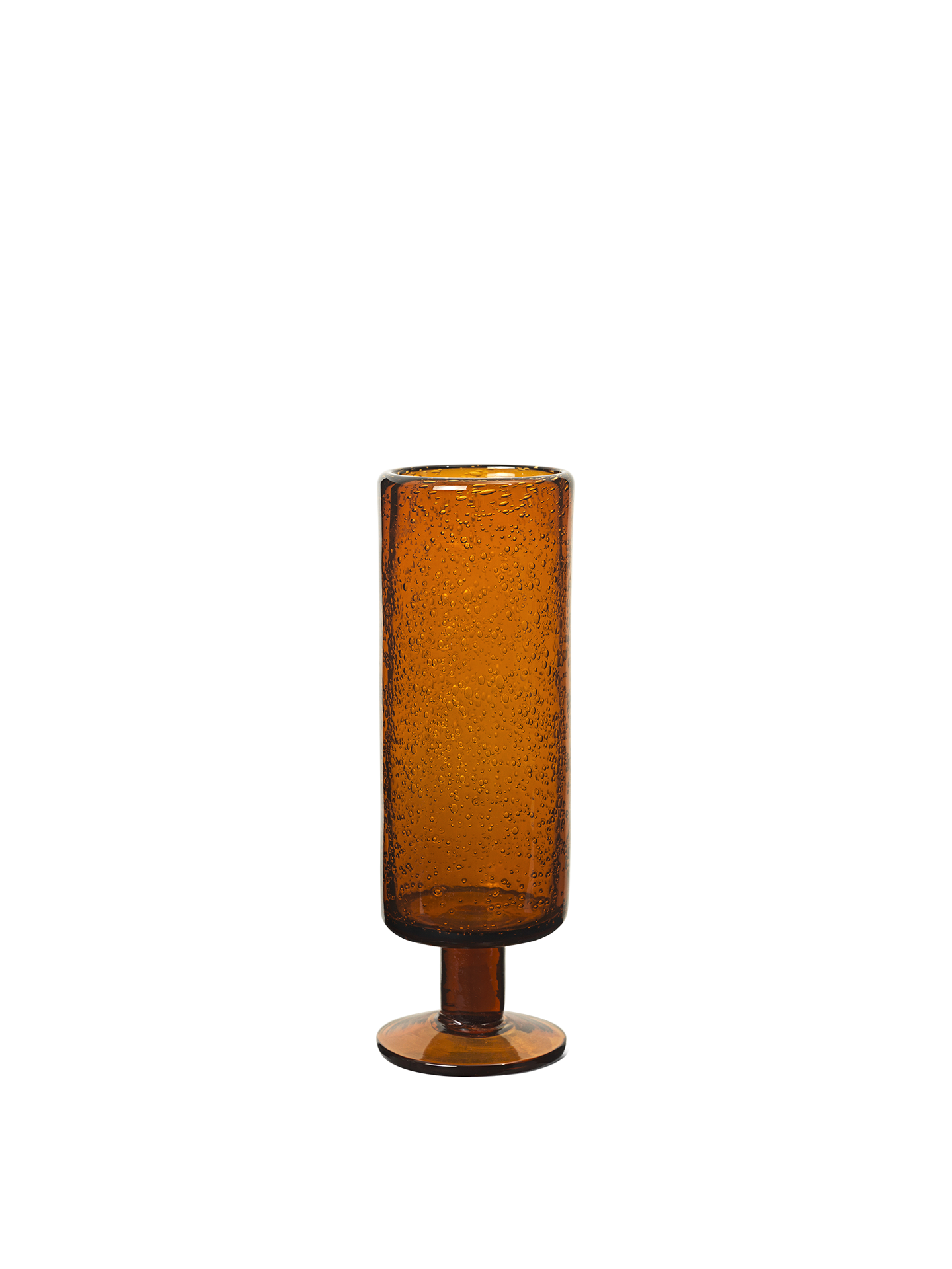 Oli Champagne Flute - Amber