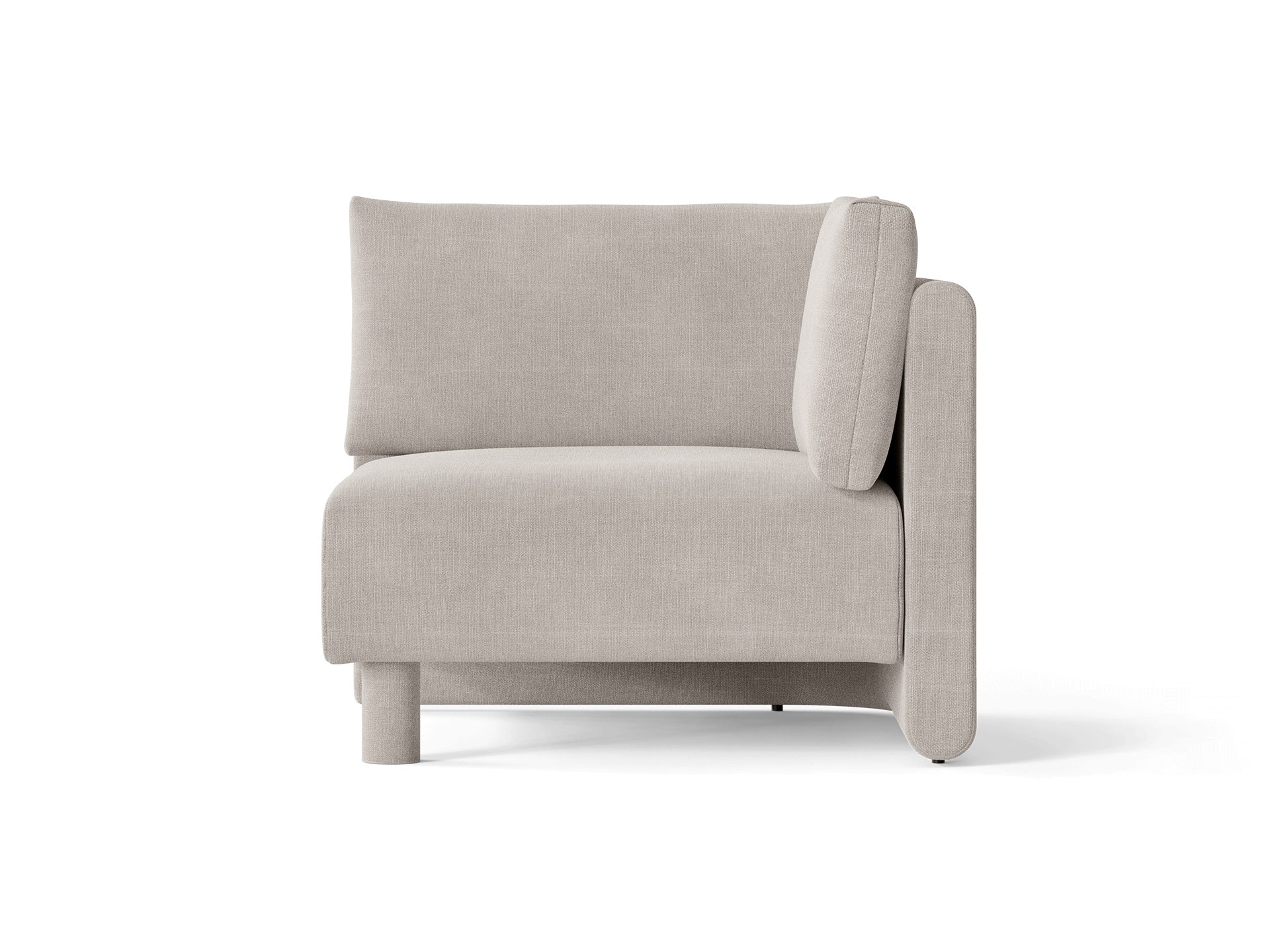 Dase Sofa Corner - Cotton Linen - Natural