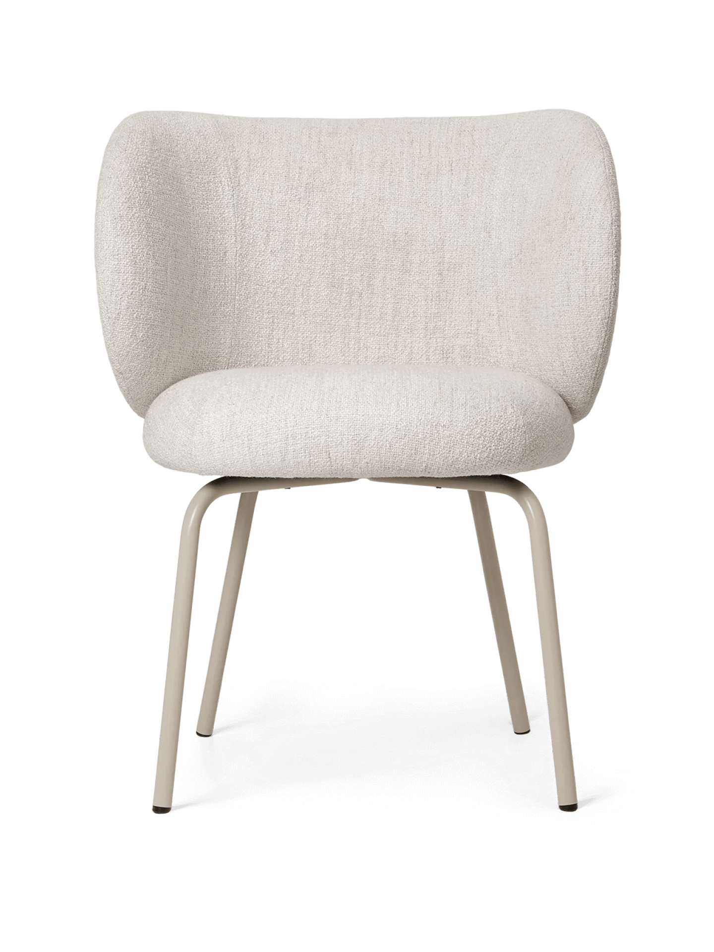 Rico Dining Chair - Cashmere - Bouclé - Off-White