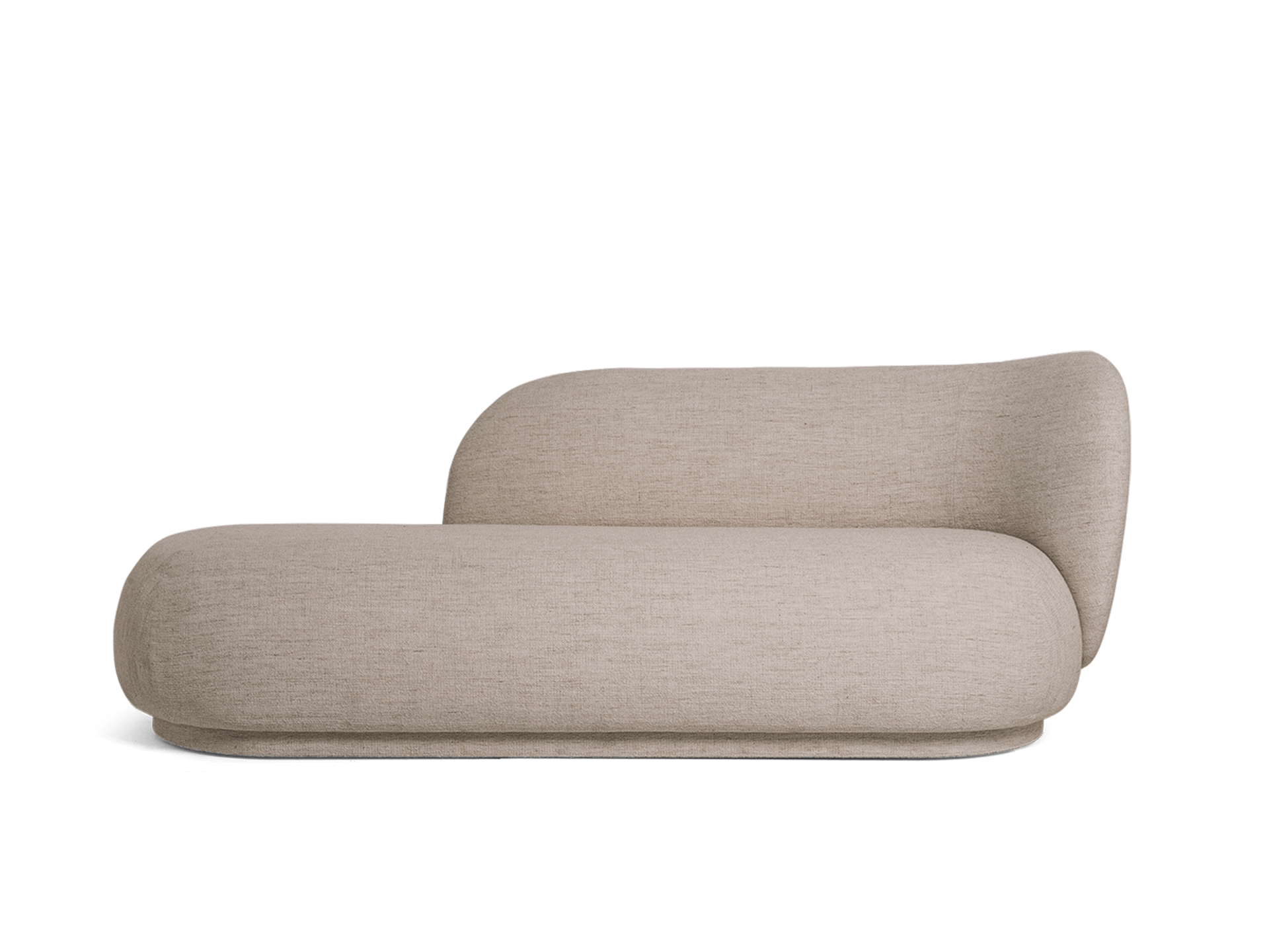 Rico Divan Right - Bouclé - Sand