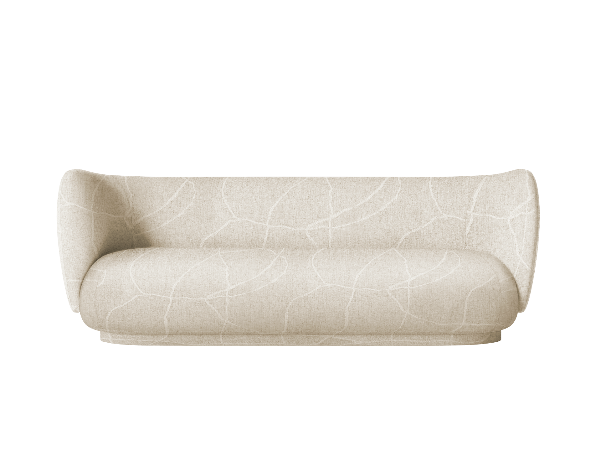 Rico Sofa 3-seater - Can Lis - Sand/Off-White