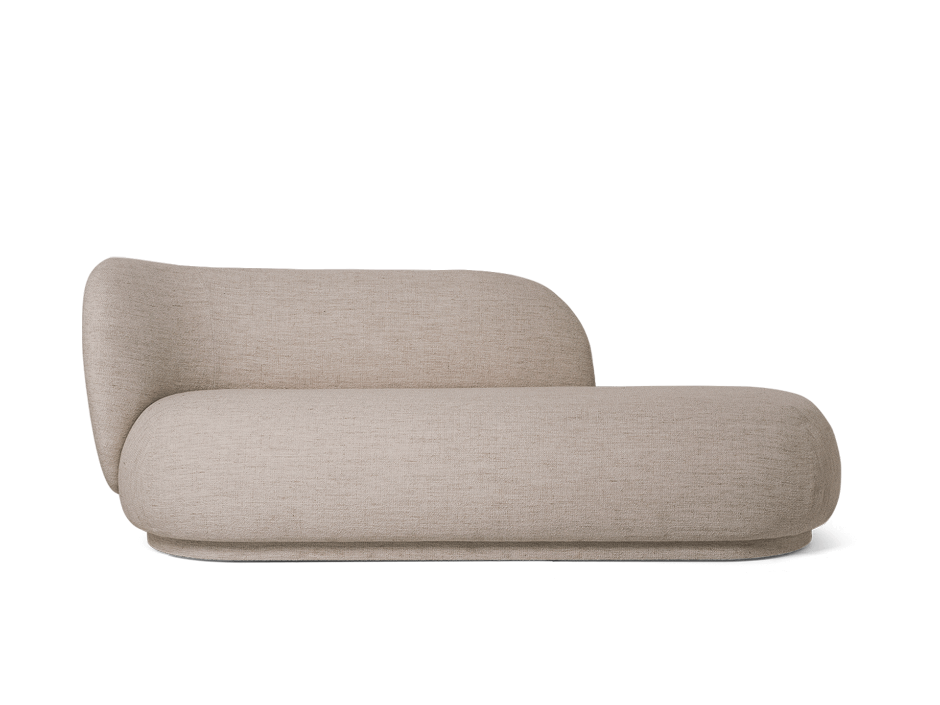 Rico Divan Left - Bouclé - Sand