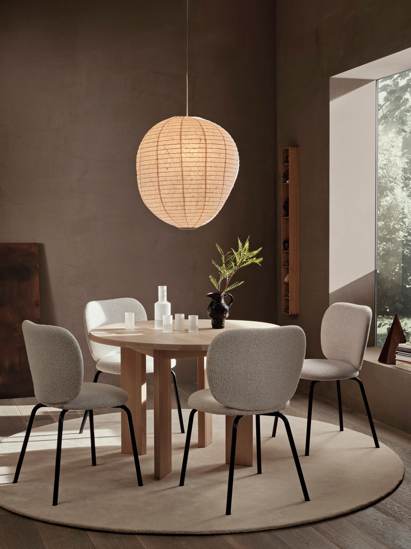 Kurbis-lampenkap 60 cm – naturel | Ferm Living