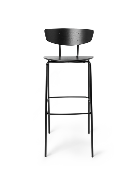 Herman Bar Chair High Black by Ferm Living Herman Bar Chair High Black by Ferm Living