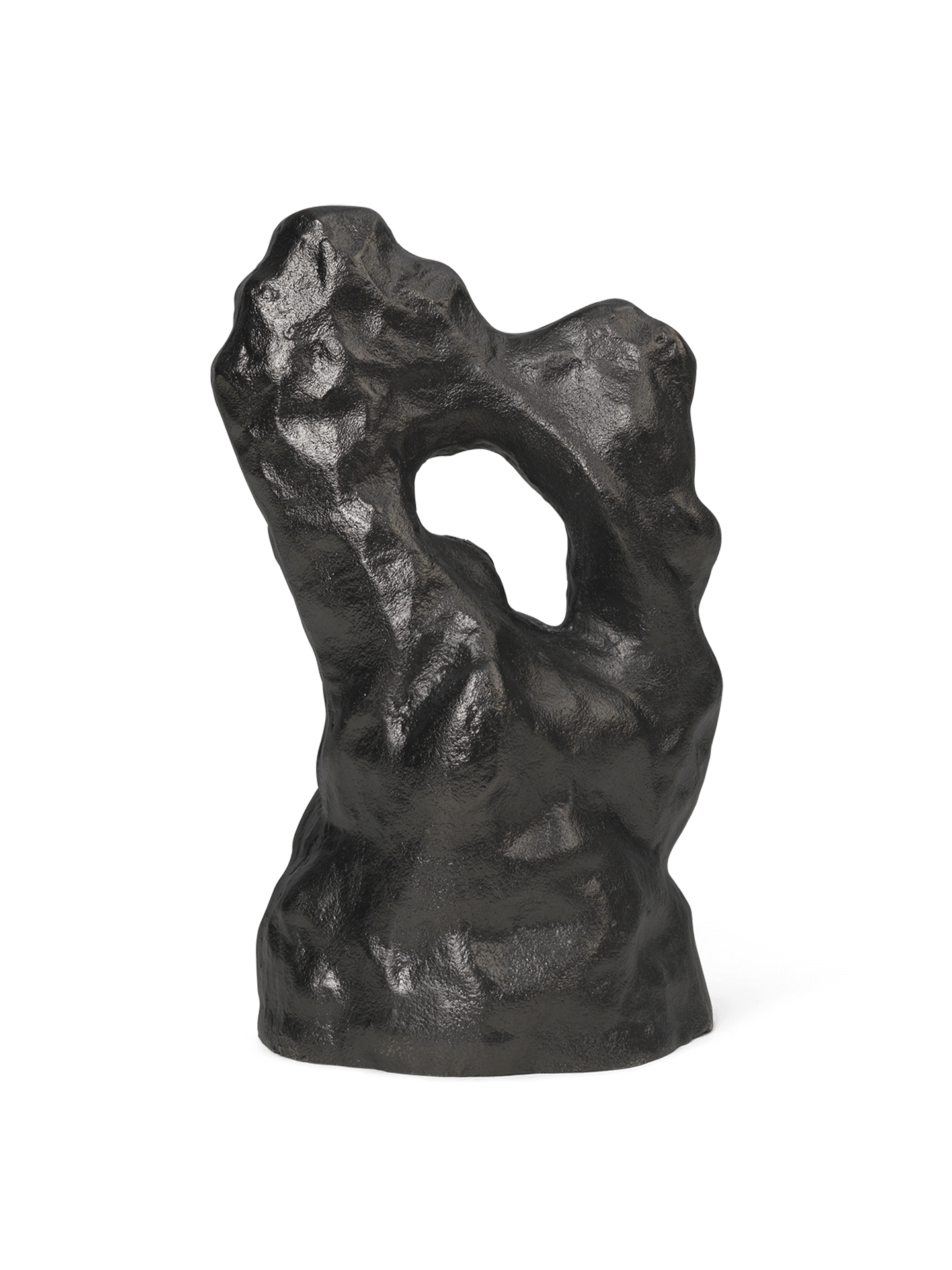Grotto Piece - Blackened Aluminium