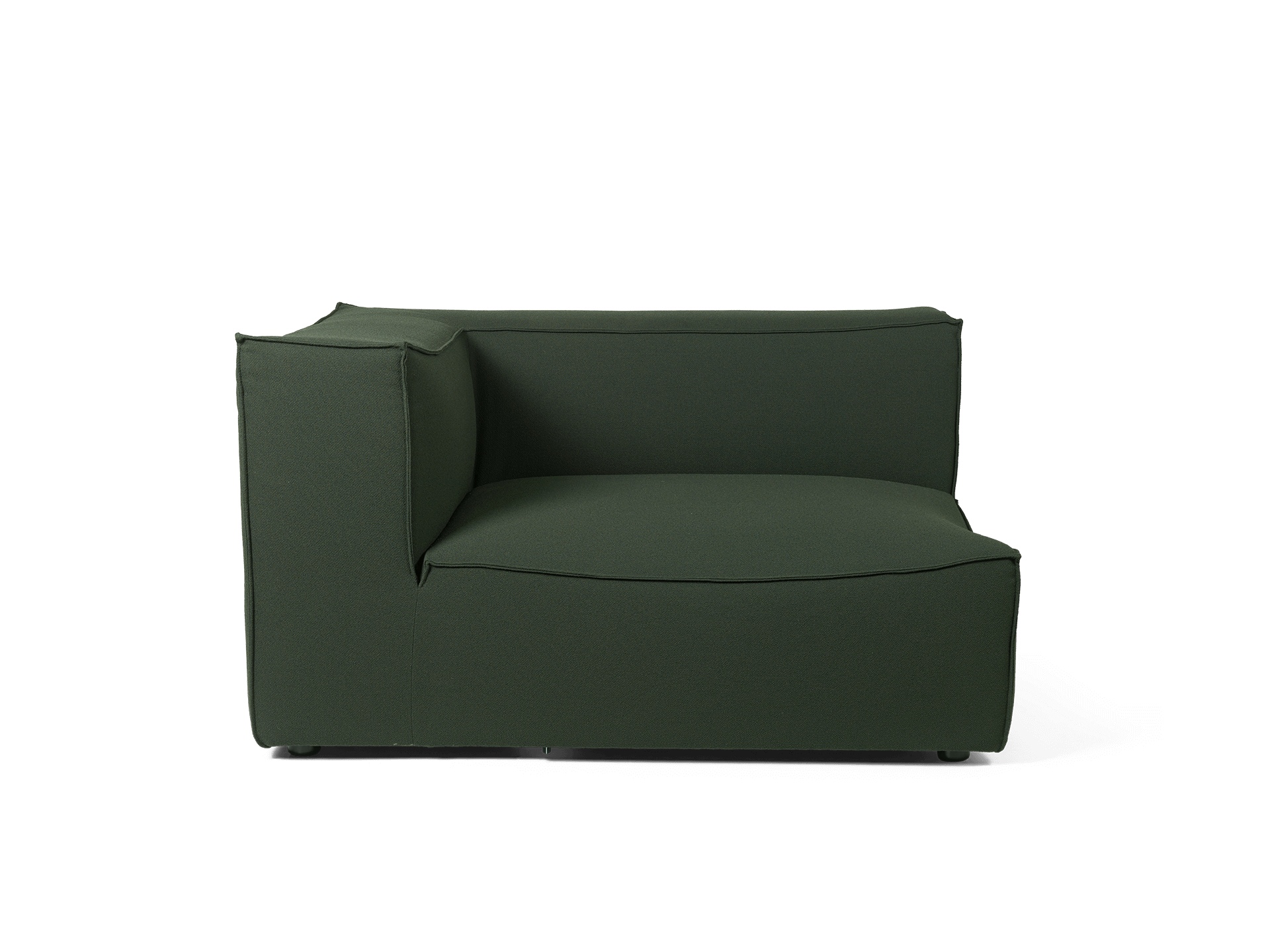 Catena Sofa Armrest Left L400 - Grain - Dark Green
