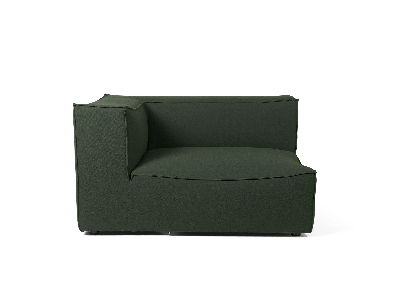 Catena Sofa Armrest Left L401 Grain - Dark Green | Ferm Living