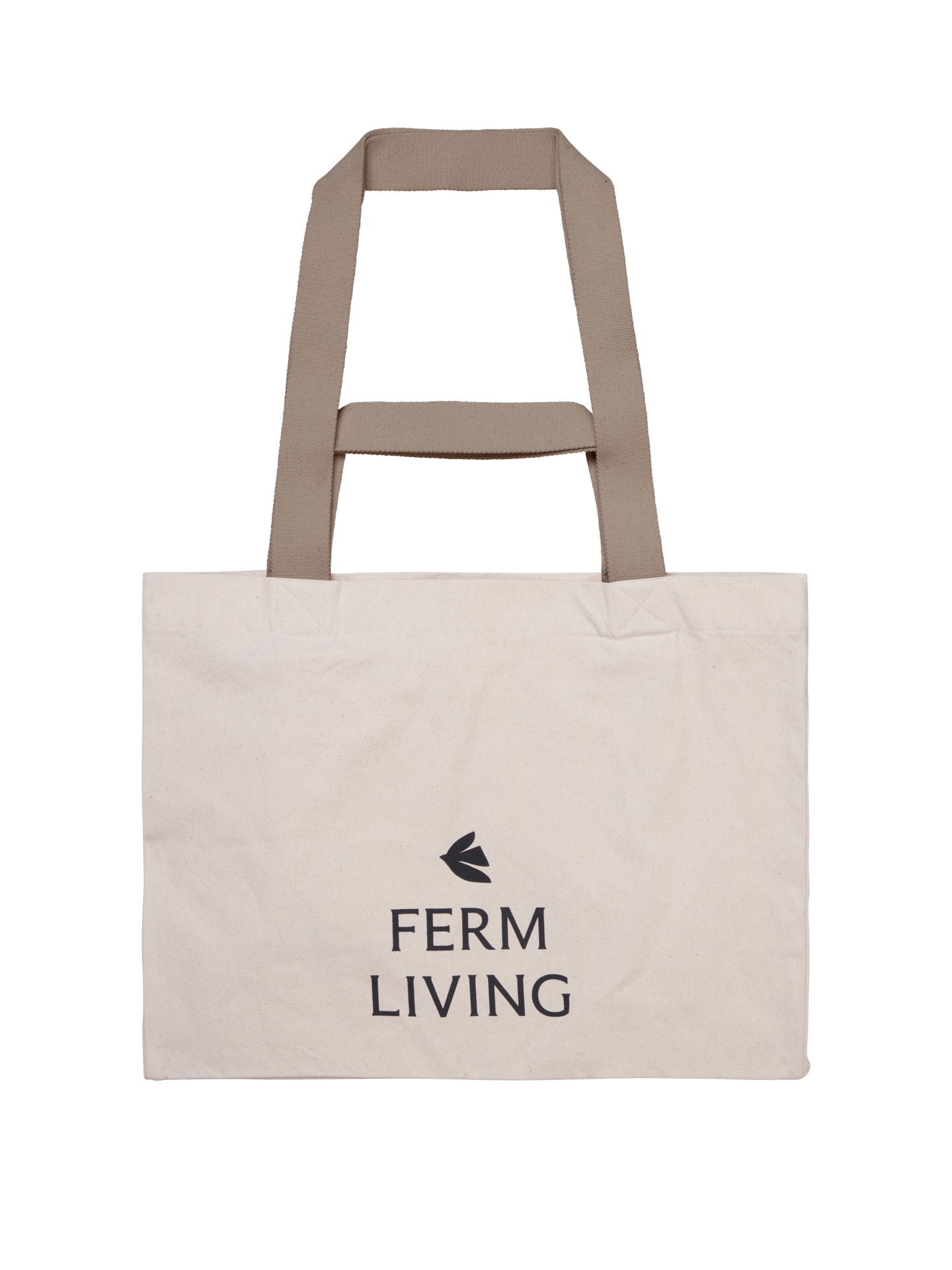 Ferm Living Weekend Bag - Undyed/Dark Cashmere