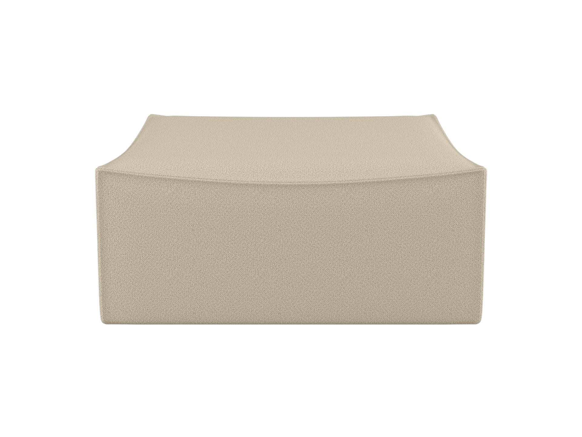 Catena Pouf Square S500 - Grain - Cashmere