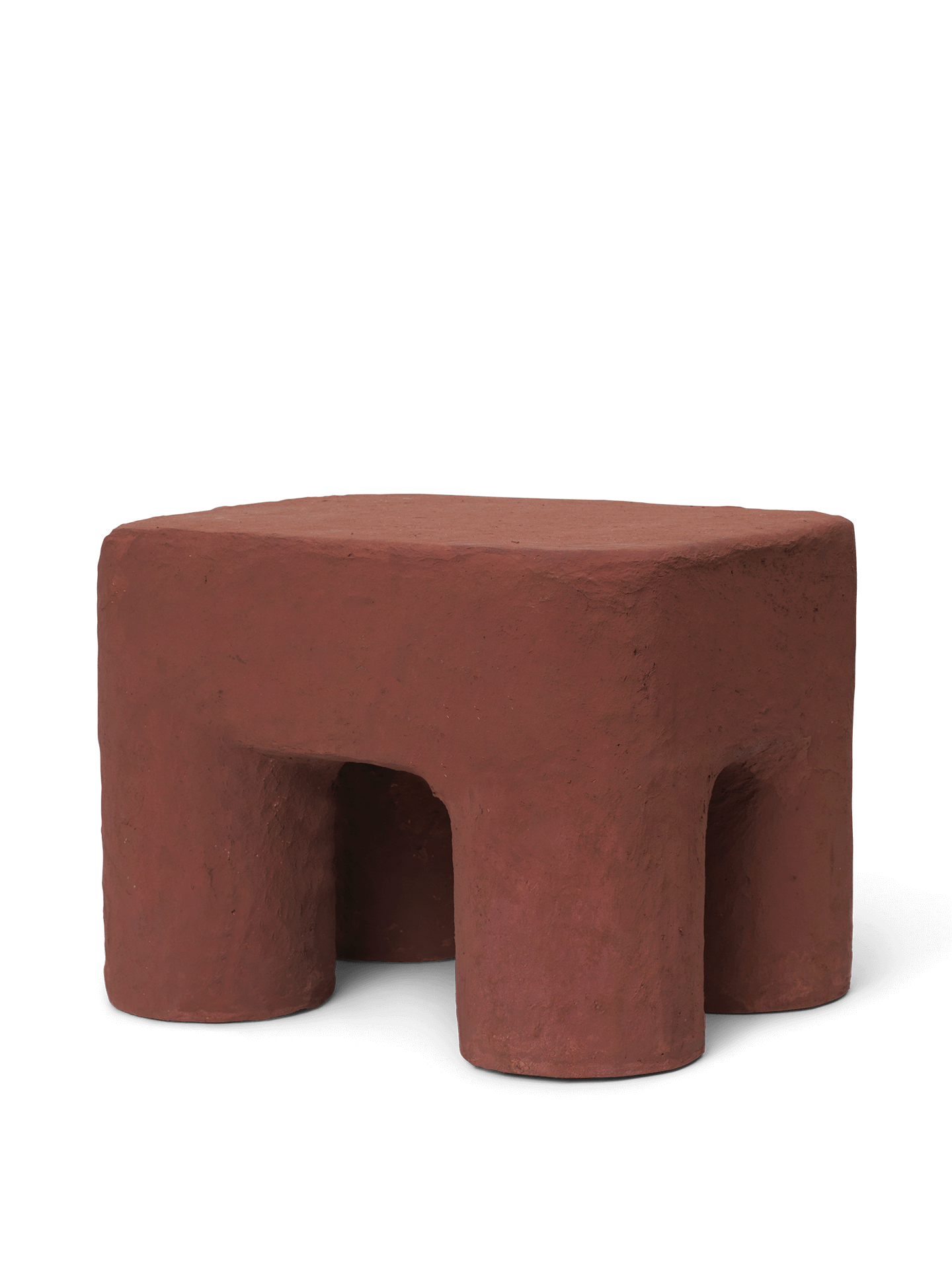 Podo Stool - Red Brown