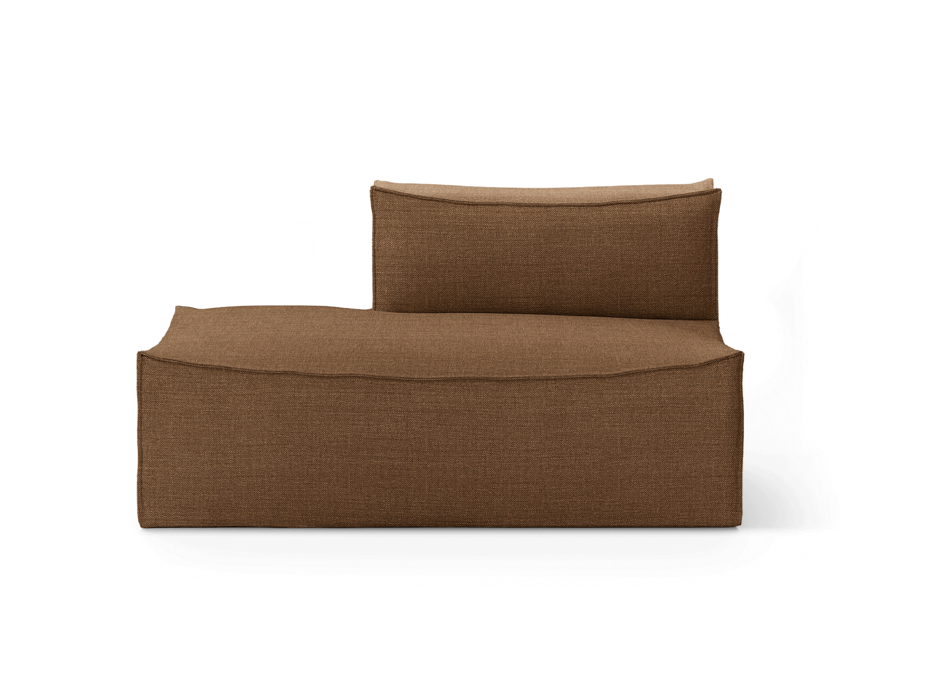 Catena Sofa Open End Left S300 - Hot Madison - Smoked Chocolate