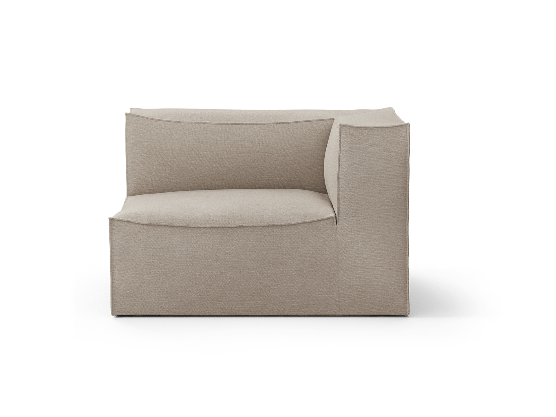 Catena Sofa Armrest Right S401 - Cotton Linen - Natural