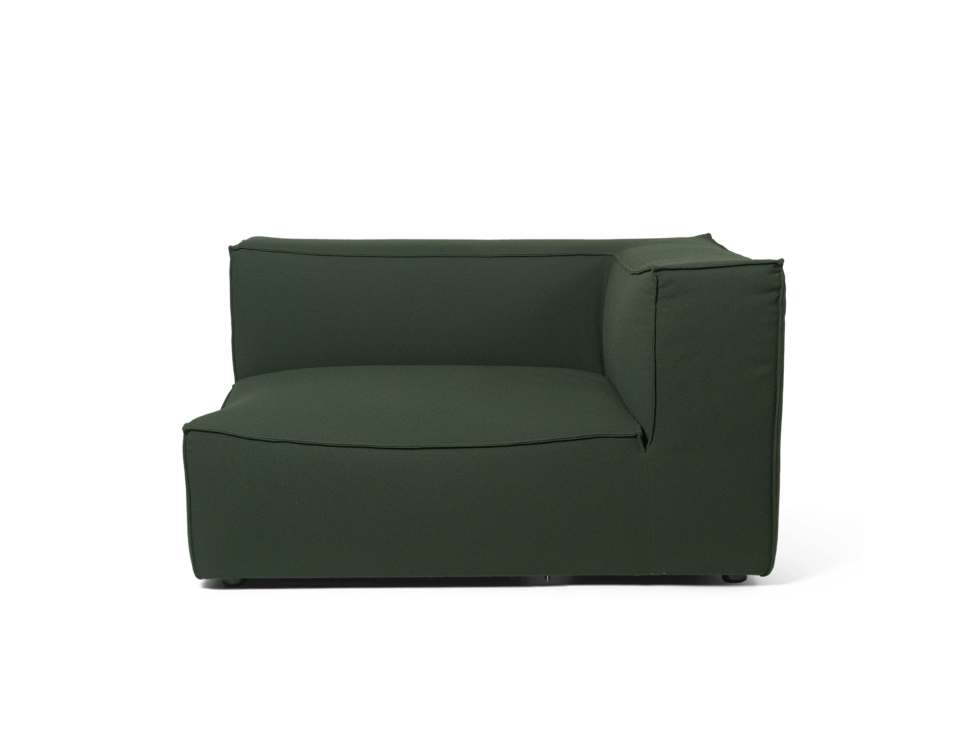 Catena Sofa Armrest Right L401 - Grain - Dark Green
