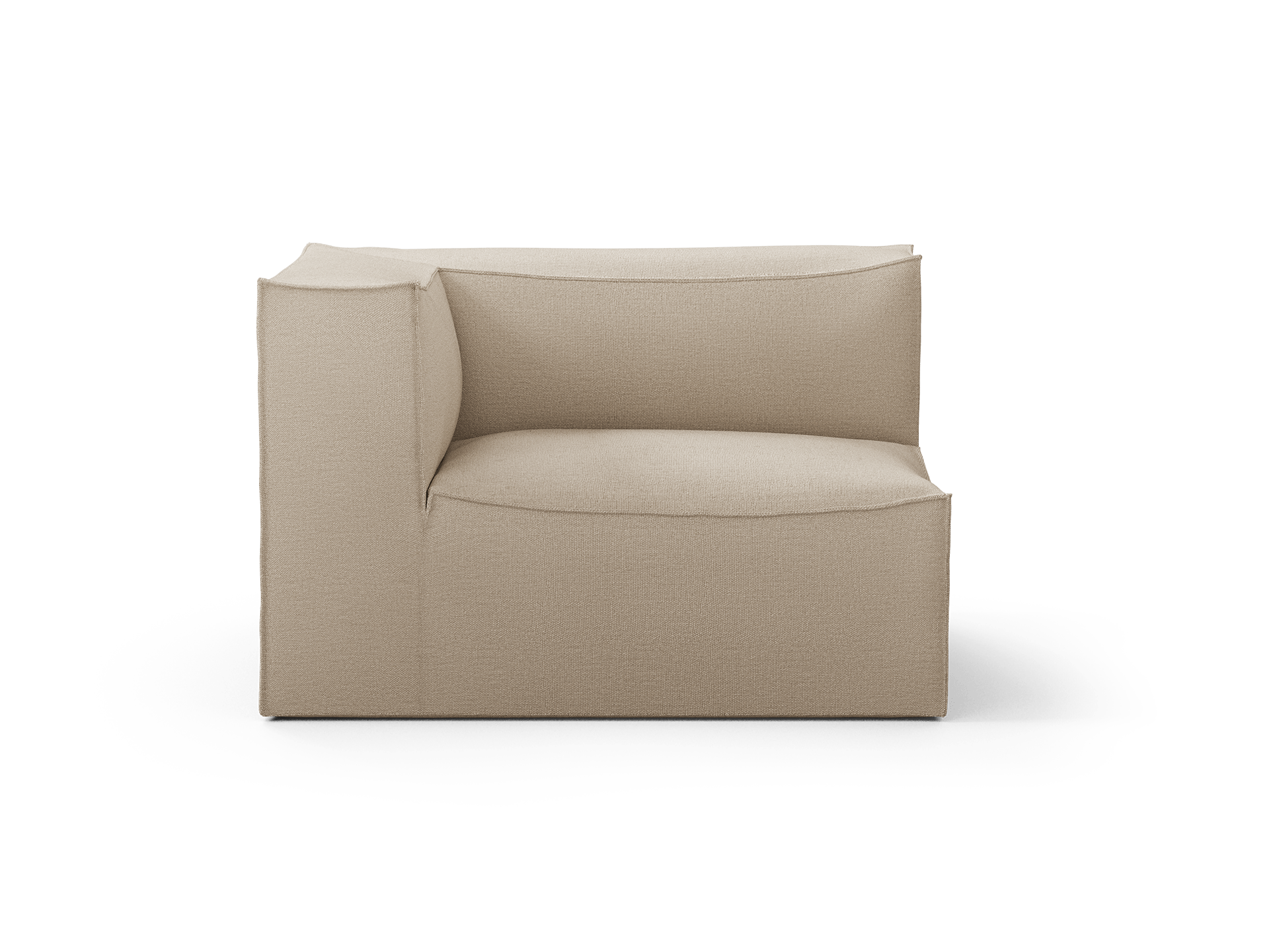 Catena Sofa Armrest Left S400 - Rich Linen - Natural
