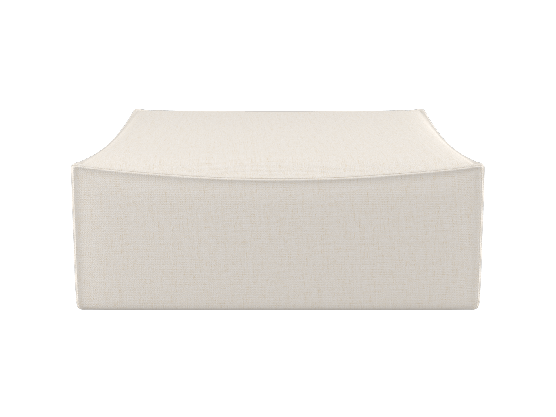 Catena Pouf Square L500 - Bouclé - Off-White