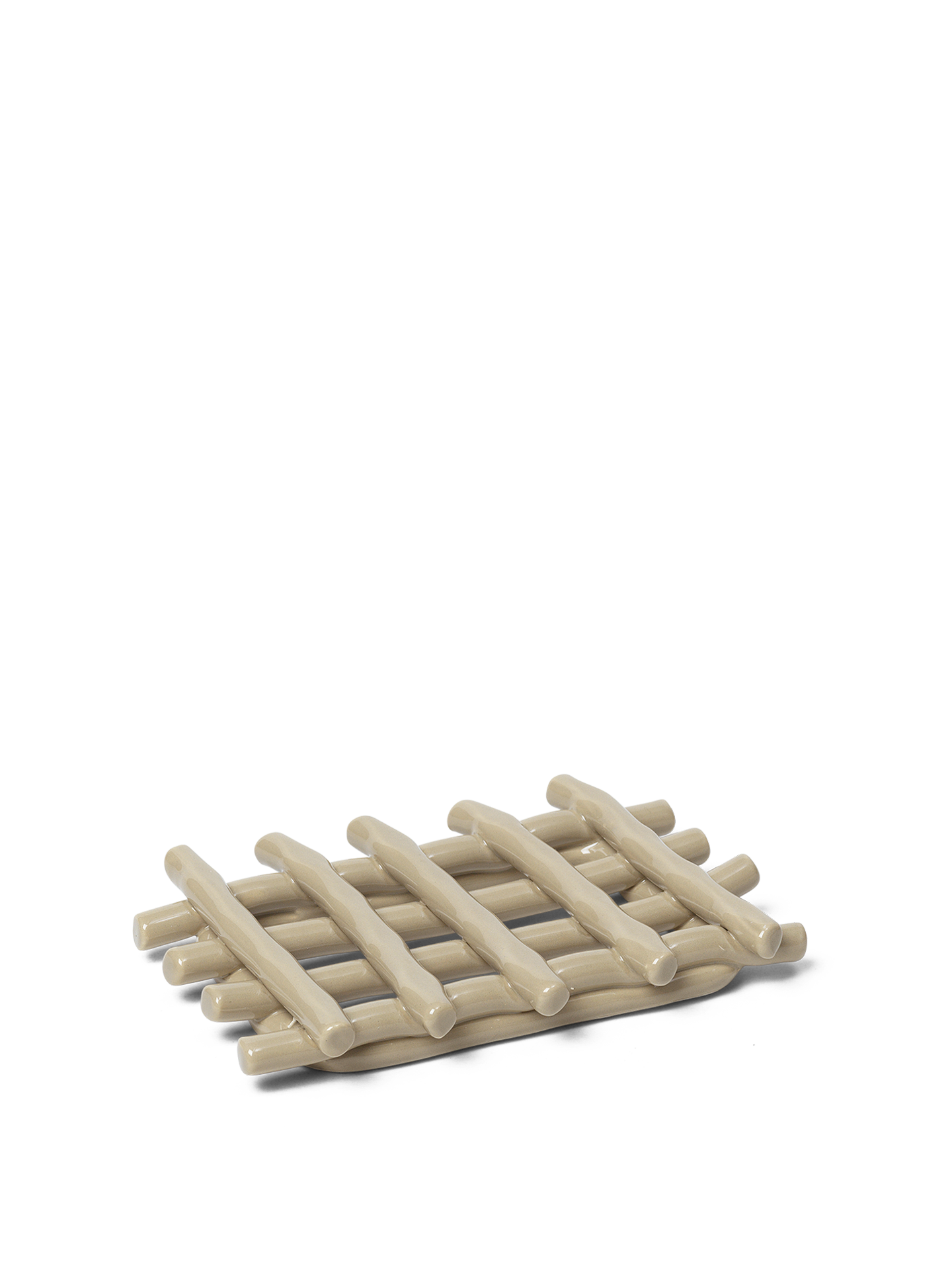 Ceramic Soap Tray - Cashmere