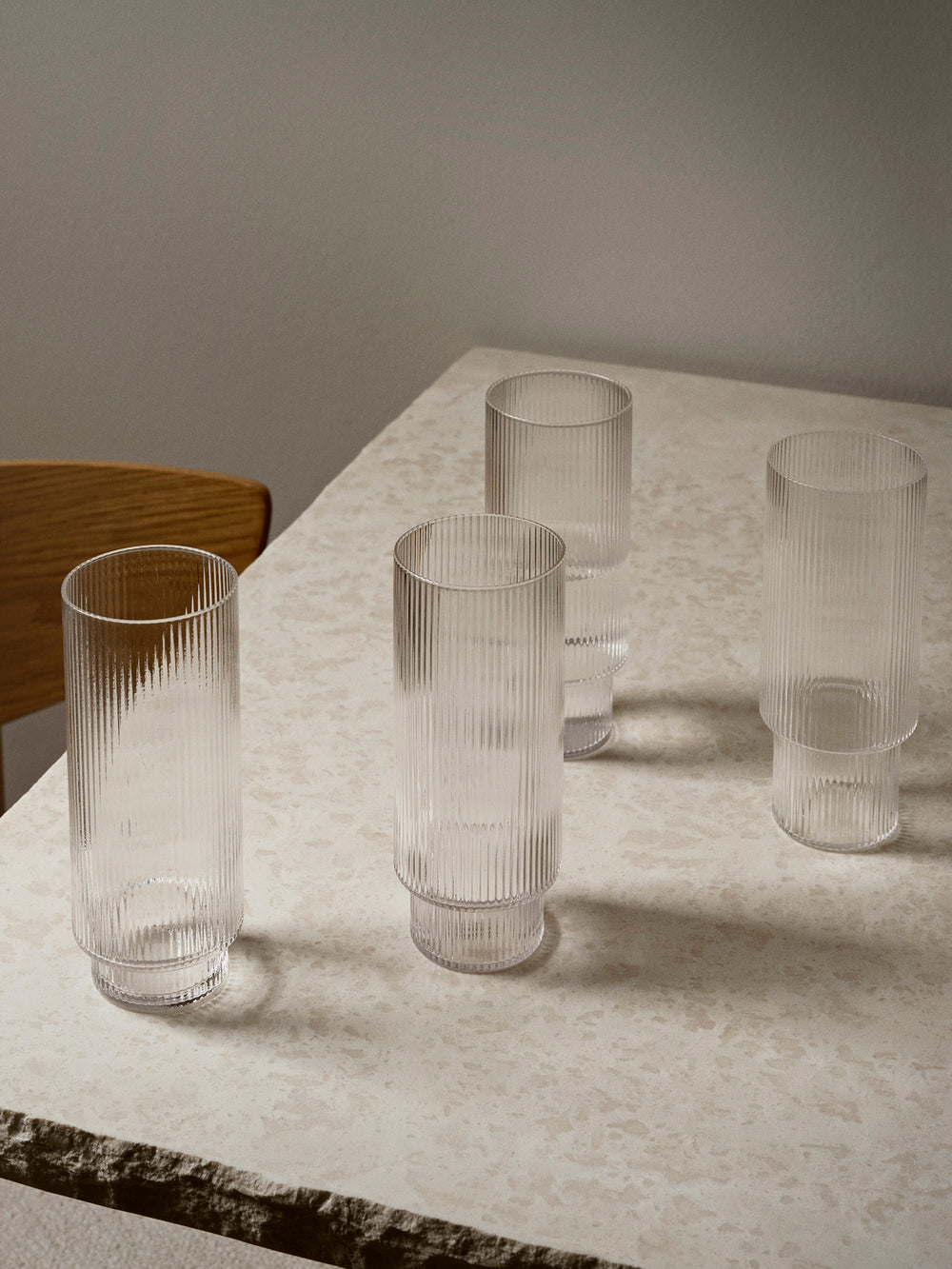 Ripple Long Drink Glass