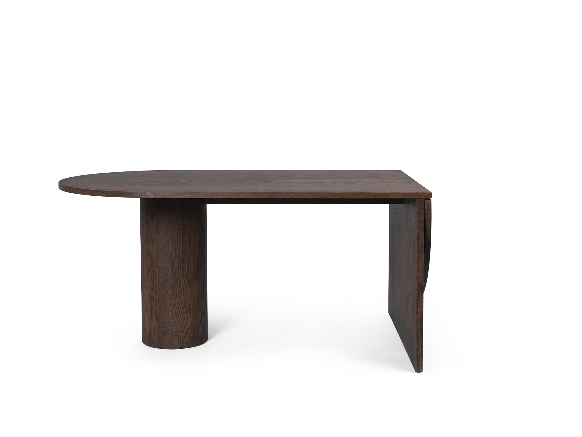 Pylo Dining Table - Dark Stained Oak