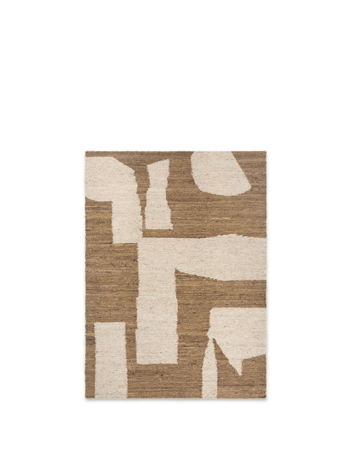 Piece Rug - Off-White/Toffee
