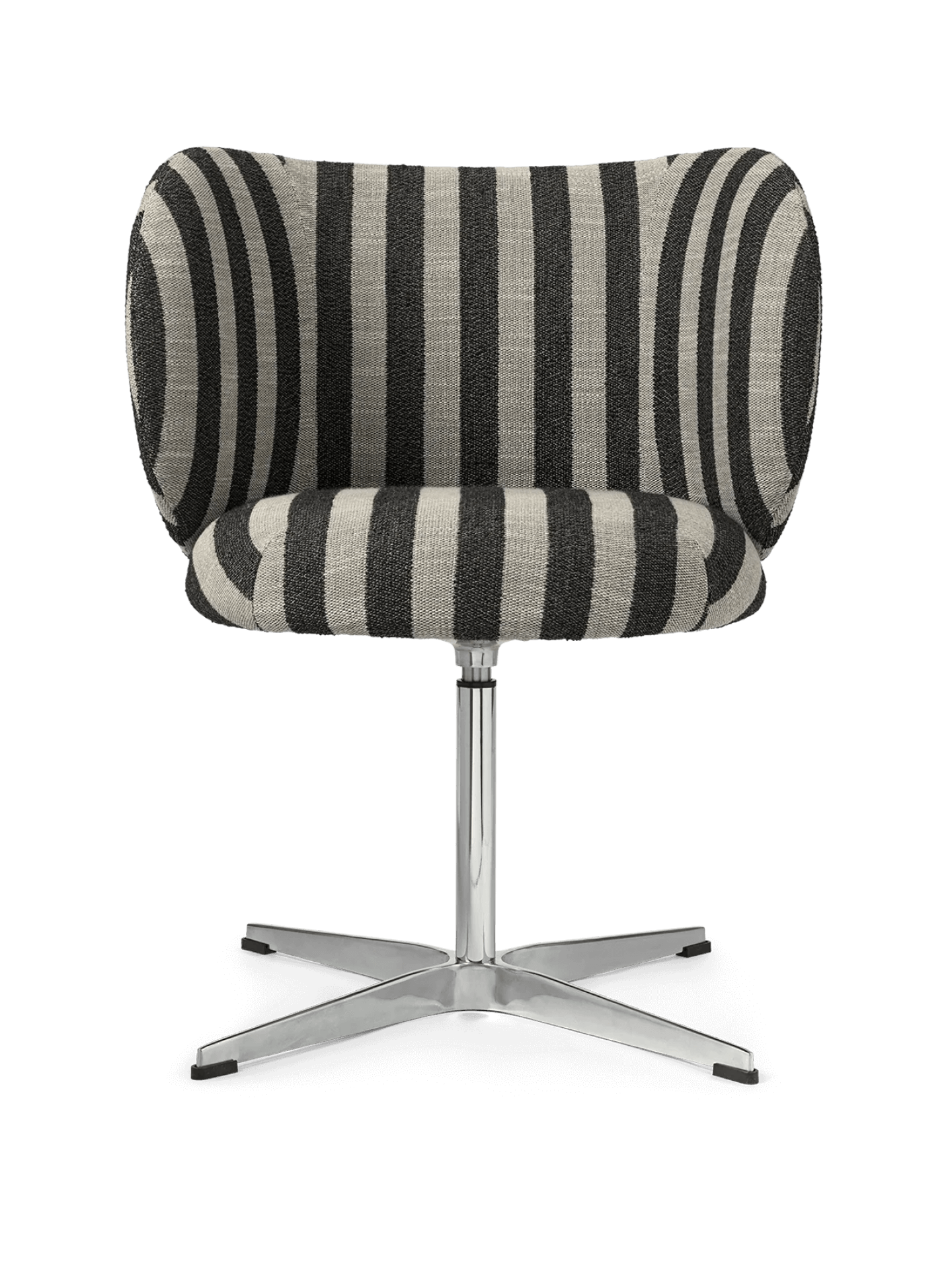 Rico Dining Chair - Swivel - Louisiana - Sand/Black