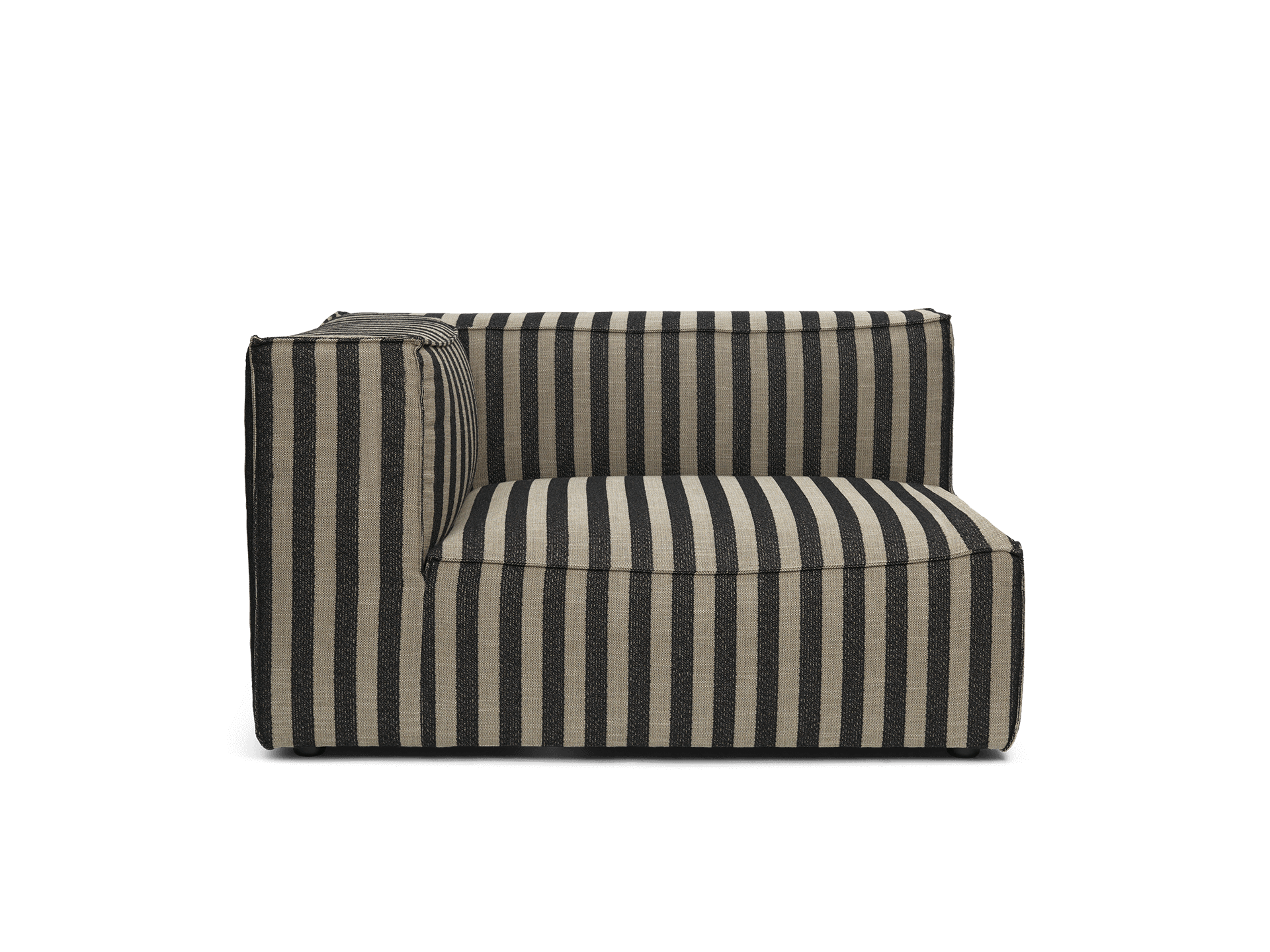 Catena Sofa Armrest Left L400 - Louisiana - Sand/Black