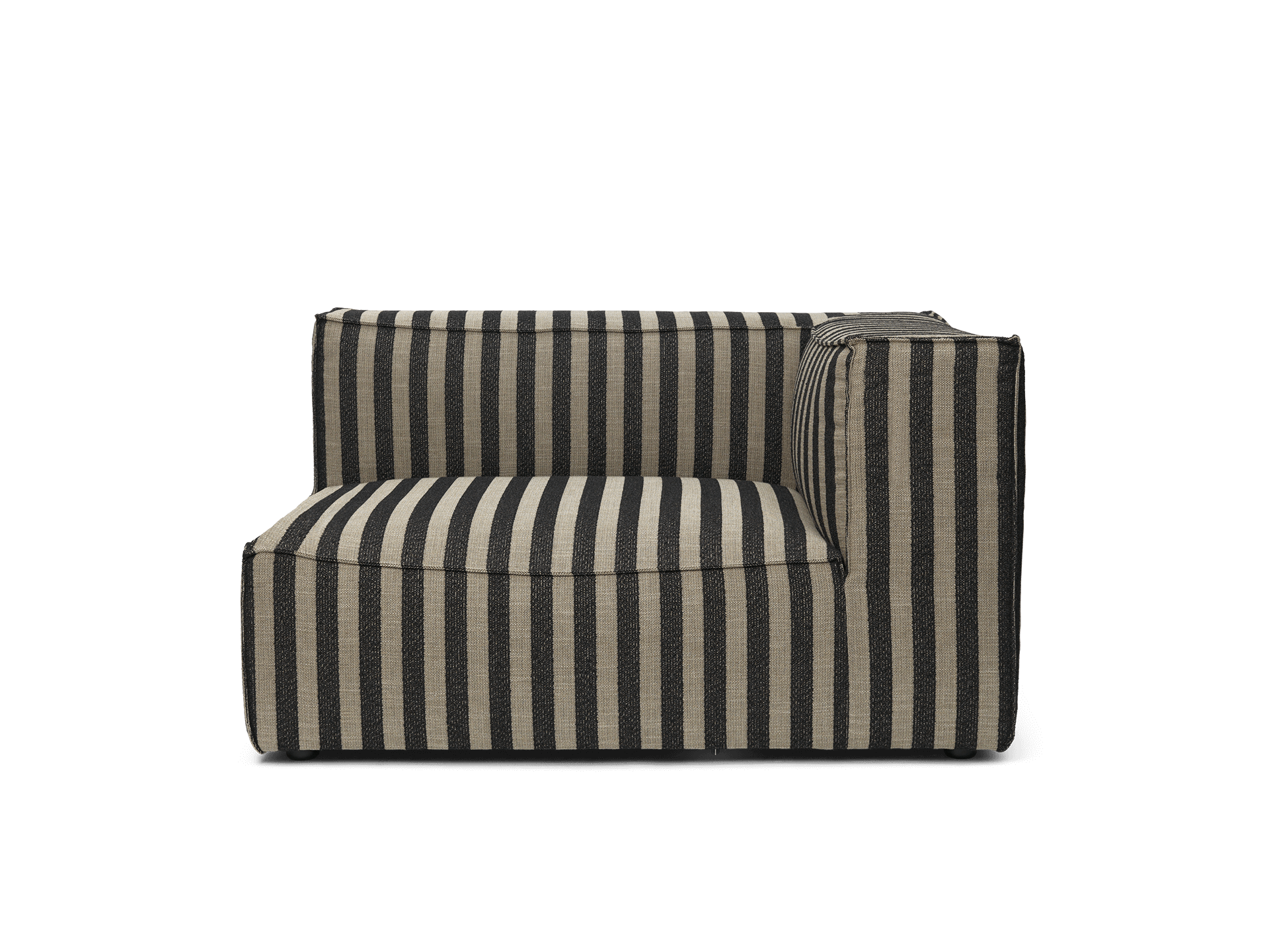 Catena Sofa Armrest Right L401 - Louisiana - Sand/Black