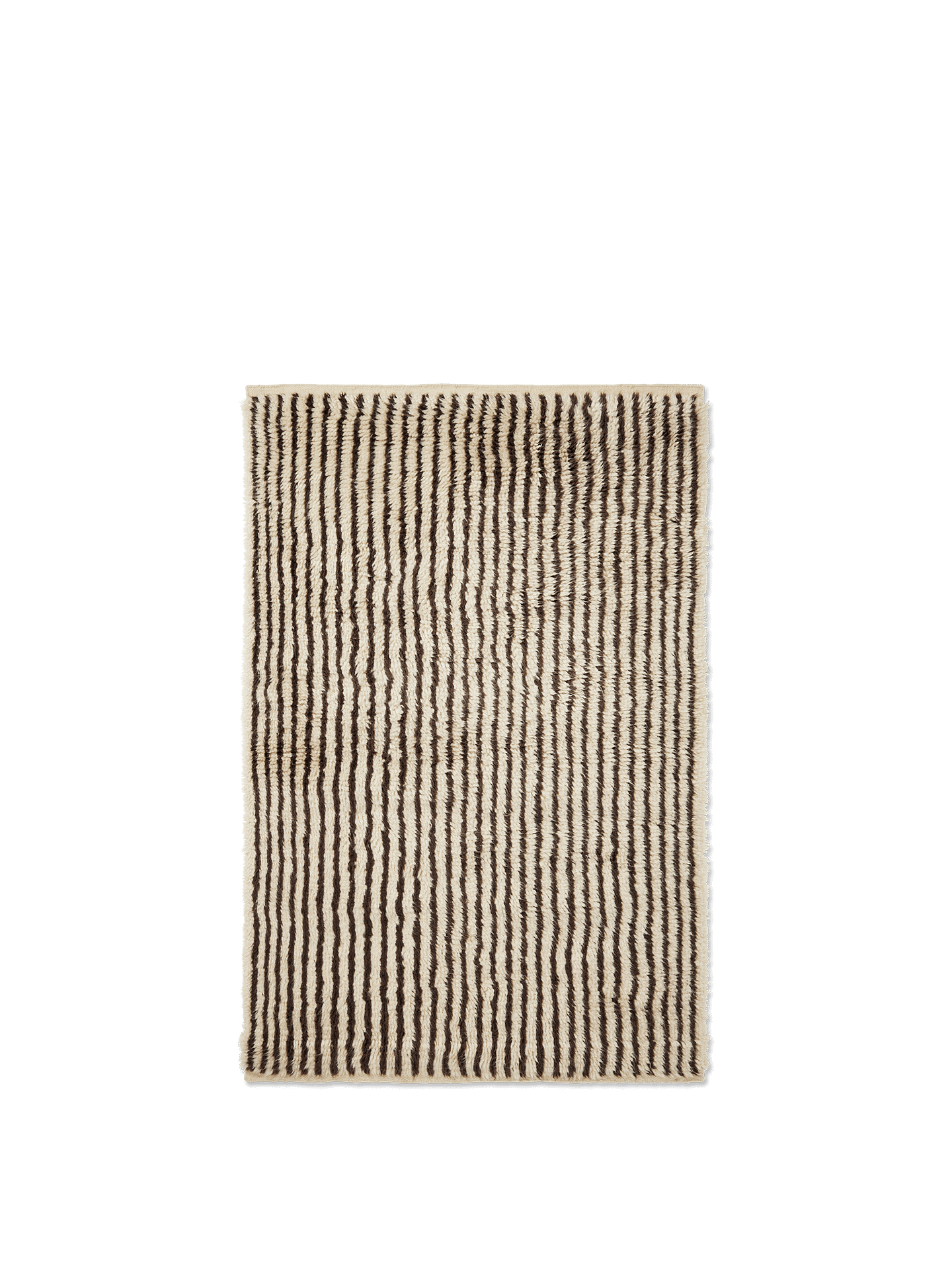 Kami Knotted Rug - Off-White/Coffee