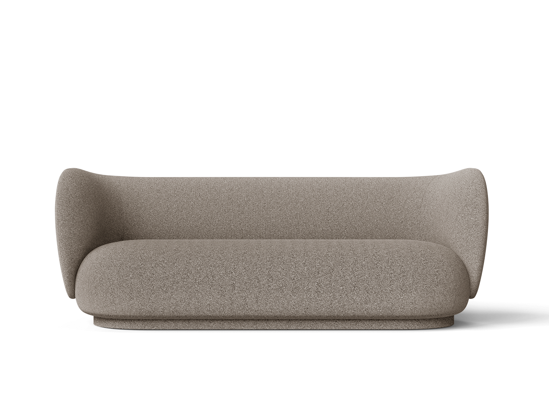 Rico Sofa 3-seater - Main Line Flax - Coffee